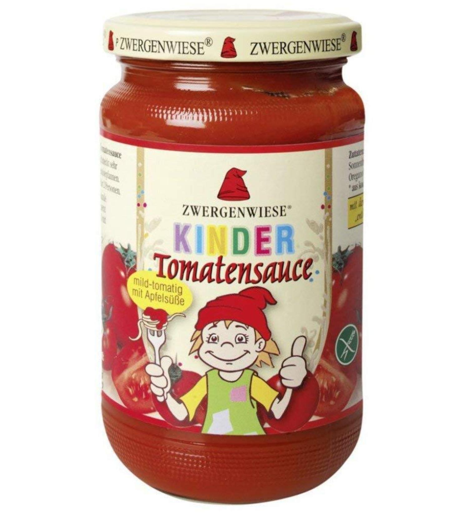 Buy Zwergenwiese Organic Children's Tomato Sauce (2 x 340 ml) - Healthy & Delicious International Shipping - Buy Online on GoSupps.com