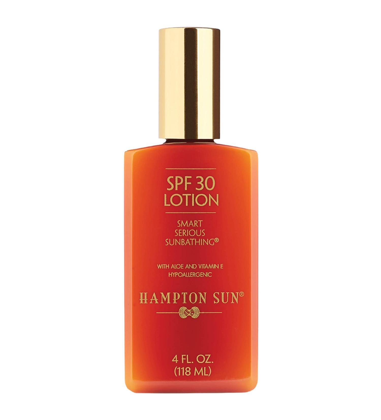 Hampton Sun SPF 30 Lotion 4 Fl Oz - Sun Protection for Ultimate Skin Care - Buy Online on GoSupps.com