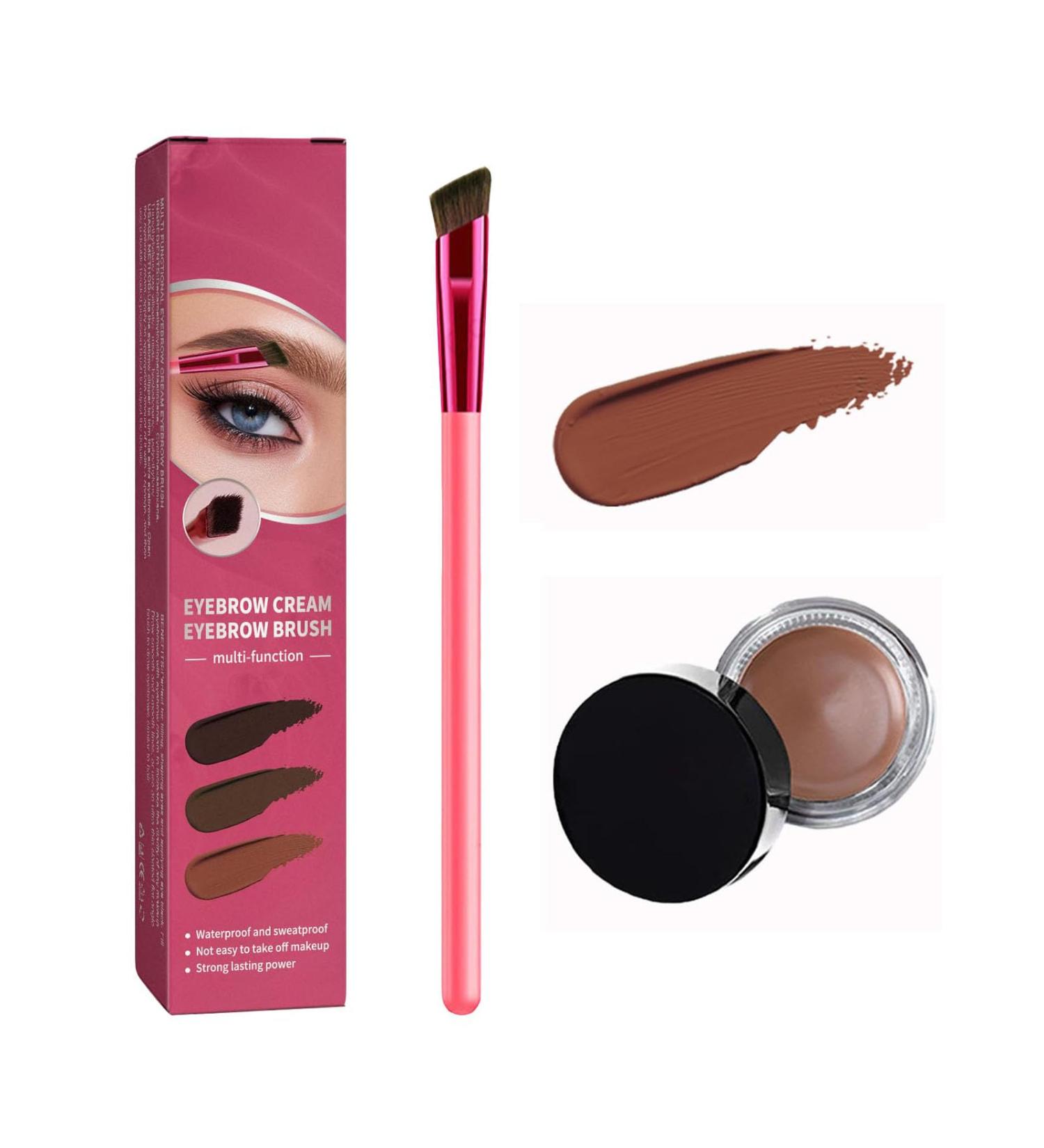 Anjoize 4-Tip Microblade Brow Pen Home Eyebrow Care Kit 4D Laminated (Light Brown) - Buy Online on GoSupps.com