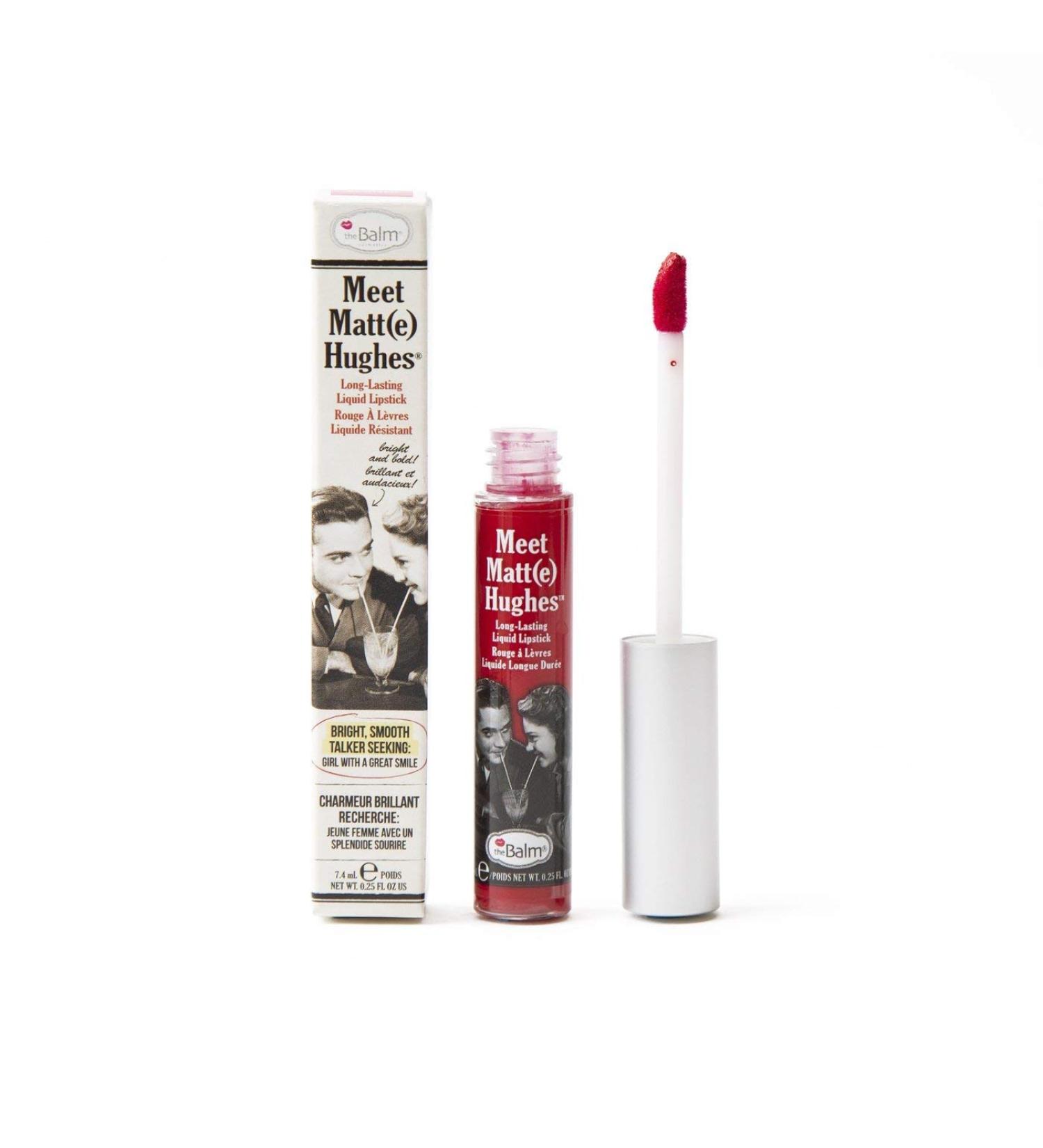 theBalm Meet Matt(e) Hughes Devoted Liquid Lipstick - Long-Lasting Matte Formula - Buy Online on GoSupps.com