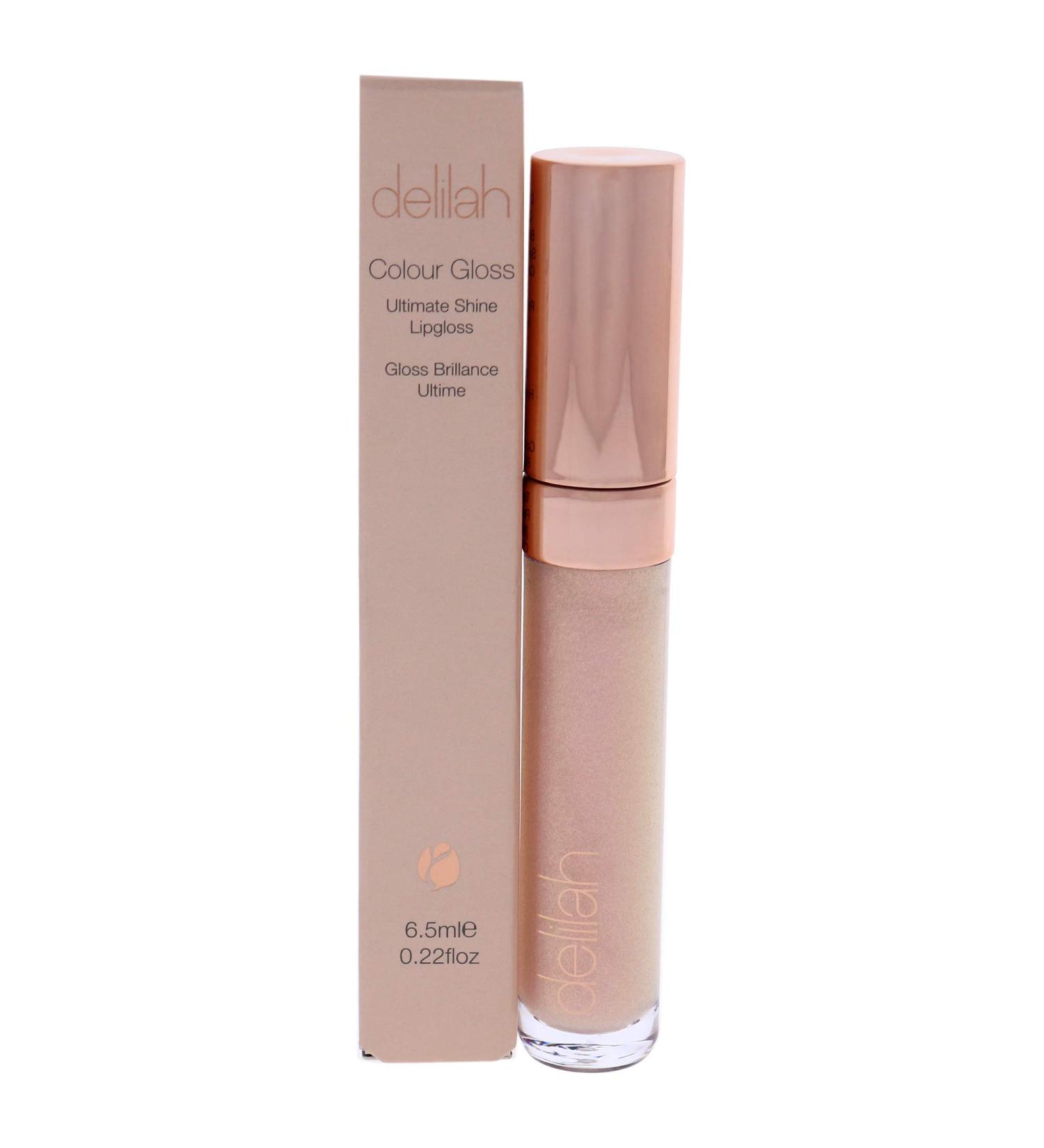 delilah - Ultimate Shine Lip Gloss - Alisa - Long Lasting  Hydrating  Non-Sticky & Moisturizing Vegan Formula - Vitamin E - Paraben Free - Cruelty Free - Glossy Finish - 0.22 Oz