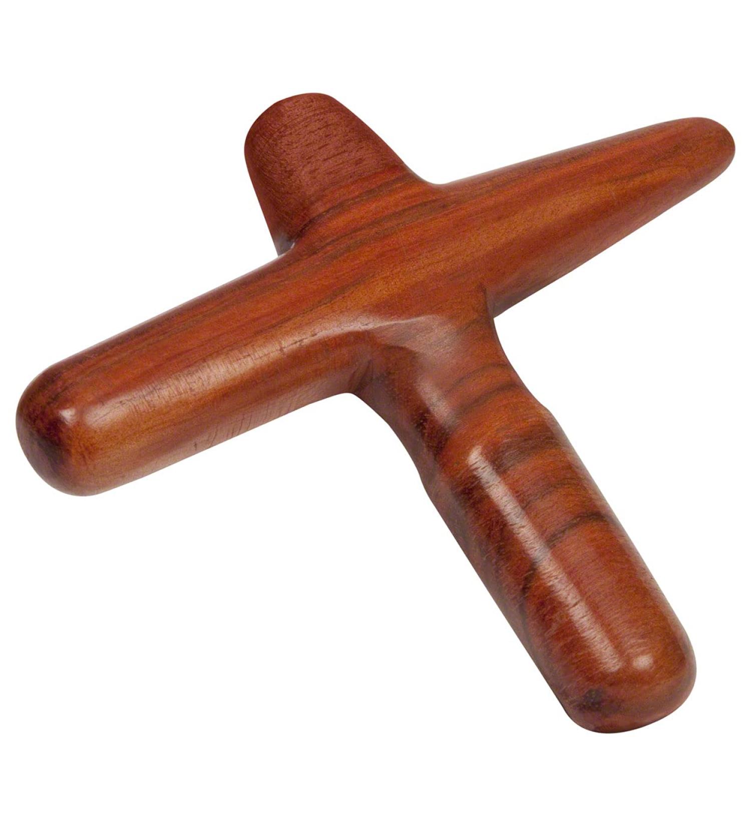 Asian Wellness Wooden Massage Cross | One-Piece Massage Aid for Ultimate Relaxation - Buy Online on GoSupps.com