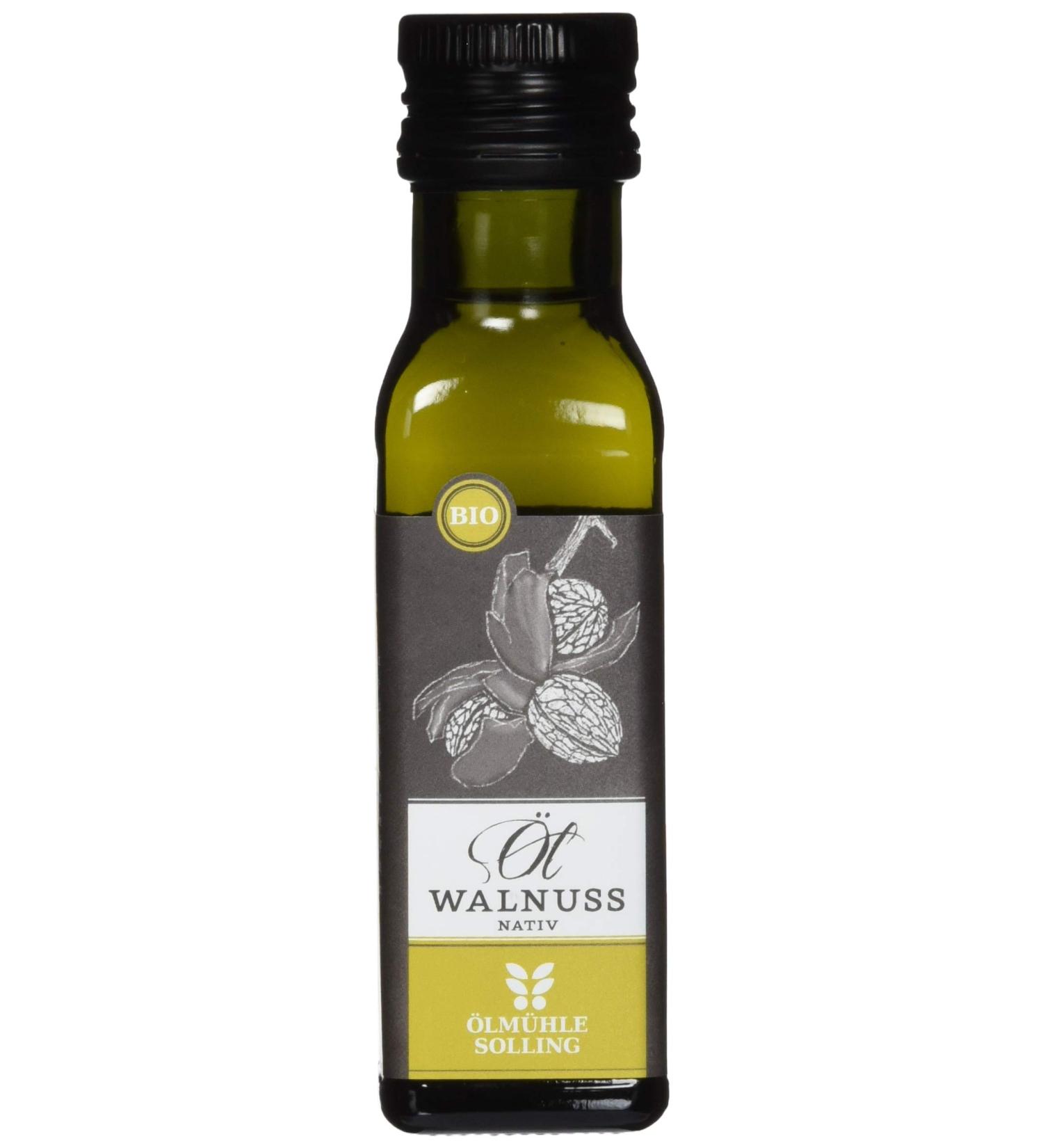 Buy Solling Walnut Oil 100ml - Organic Cold-Pressed Oil for Premium Cooking | International Shipping Available - Buy Online on GoSupps.com