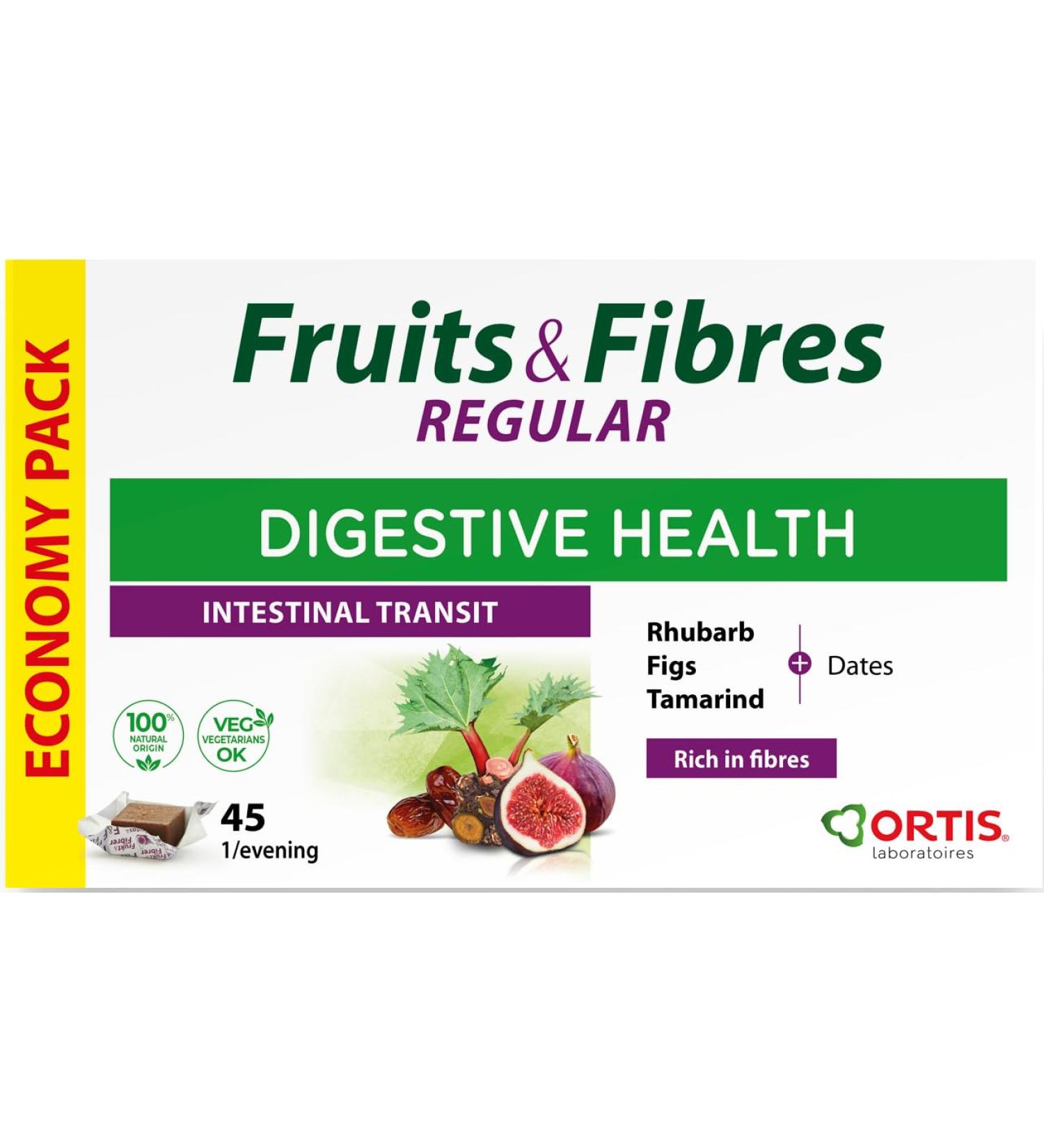 Ortis Cubes m cher Fruits & Fibre - 45 Eco Pack