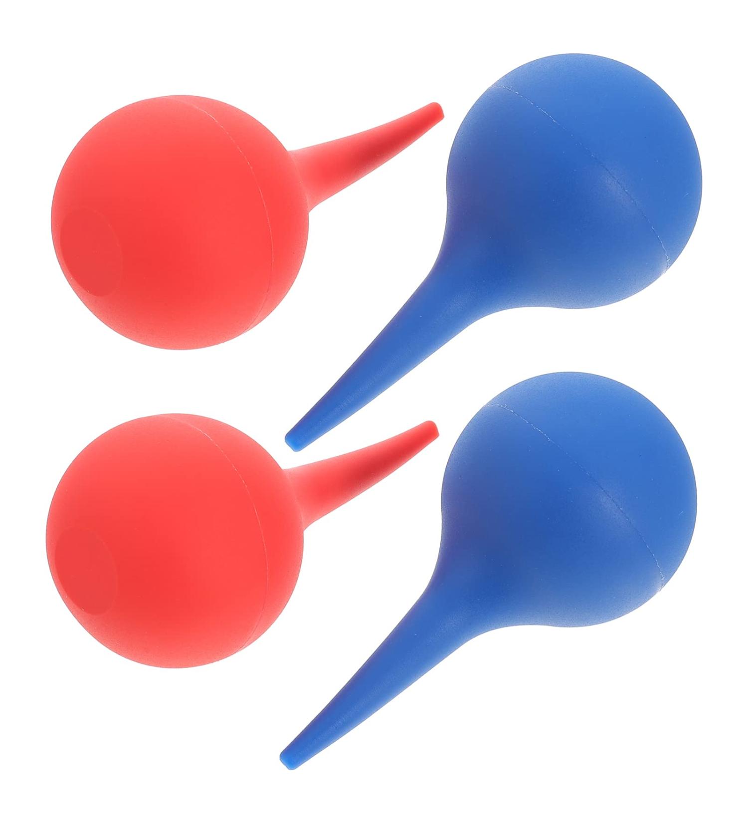 4pcs Ear Cleaning Tool Set for Adults - Gentle Suction & Washing Bulbs for Wax Removal - Buy Online on GoSupps.com