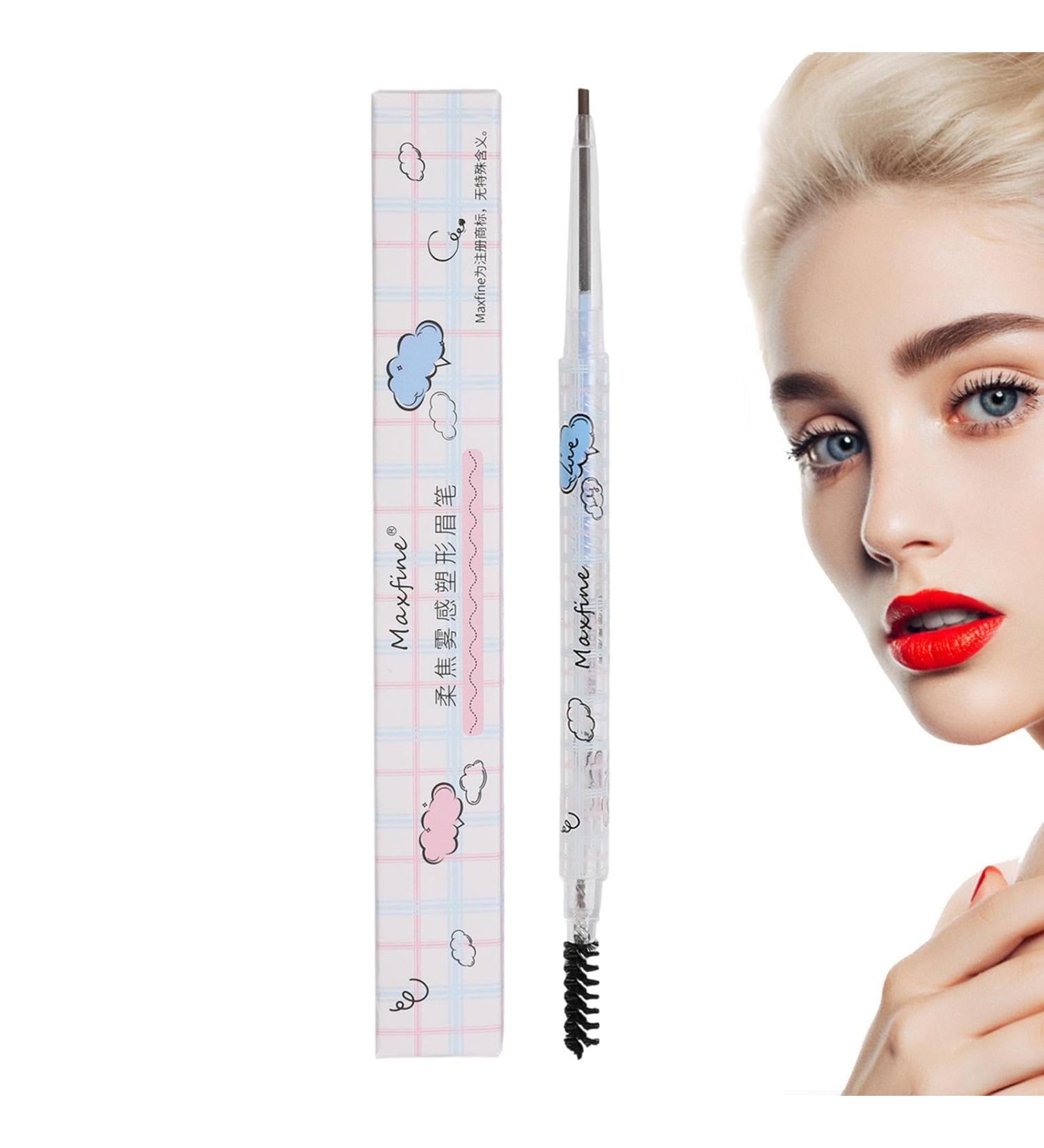 Eyebrow Pencil Eyebrow Makeup | Eyebrow Makeup for Strong Shape and Silky Color Double Head Design Eyebrow Pencil for Parties and Daily Use Pochy 05 Gray Brown - Buy Online on GoSupps.com