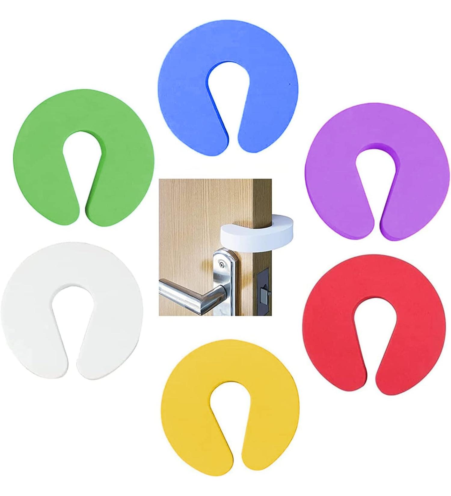 6Pcs Door Finger Pinch Guards Baby Proof Door Door Pinch Guard Soft Durable Foam Door Stopper Baby Door Slam Stopper Prevent Finger From Being Pinched Injuries Pet from Getting Locked - Buy Online on GoSupps.com