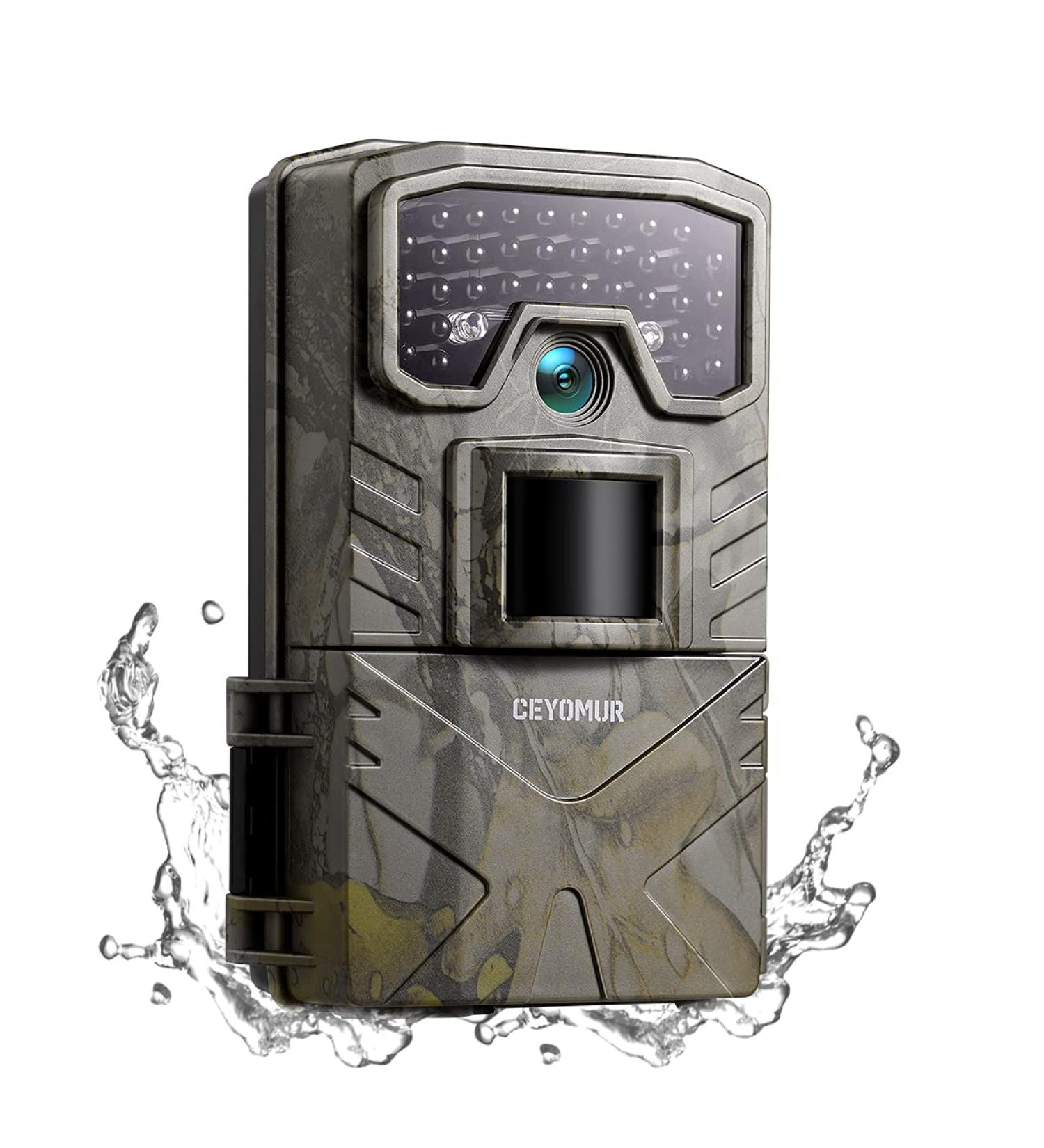 CEYOMUR 20MP Trail Camera - 1080P HD Video, Low Glow IR Night Vision, Motion Activated - IP66 Waterproof for Wildlife Monitoring - Buy Online on GoSupps.com