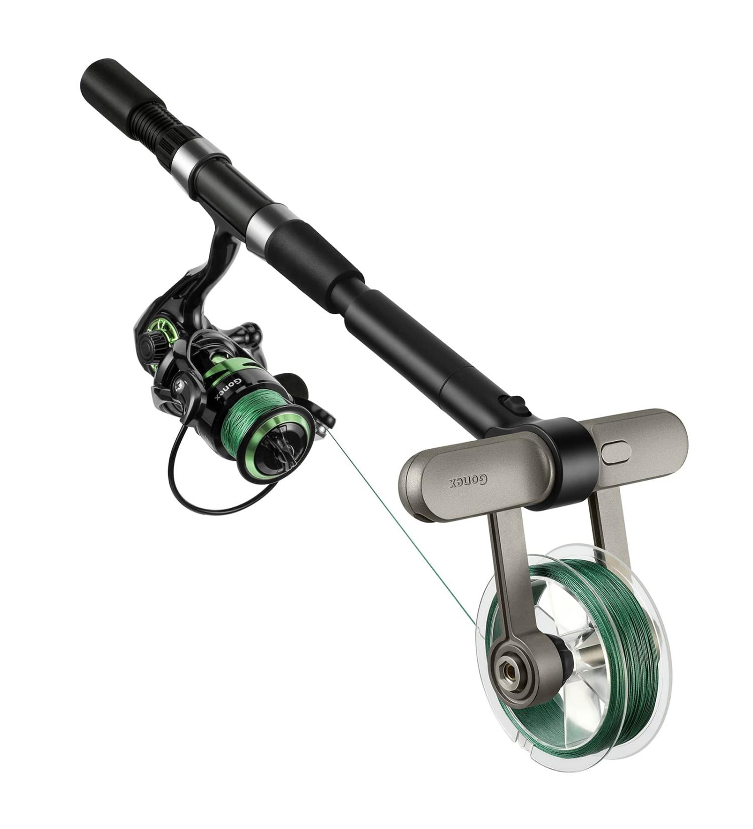 Gonex Fishing Line Spooler with Unwinding Function - Installation-Free Spooling Station for Spinning, Cast, and Spincast Reels - Buy Online on GoSupps.com