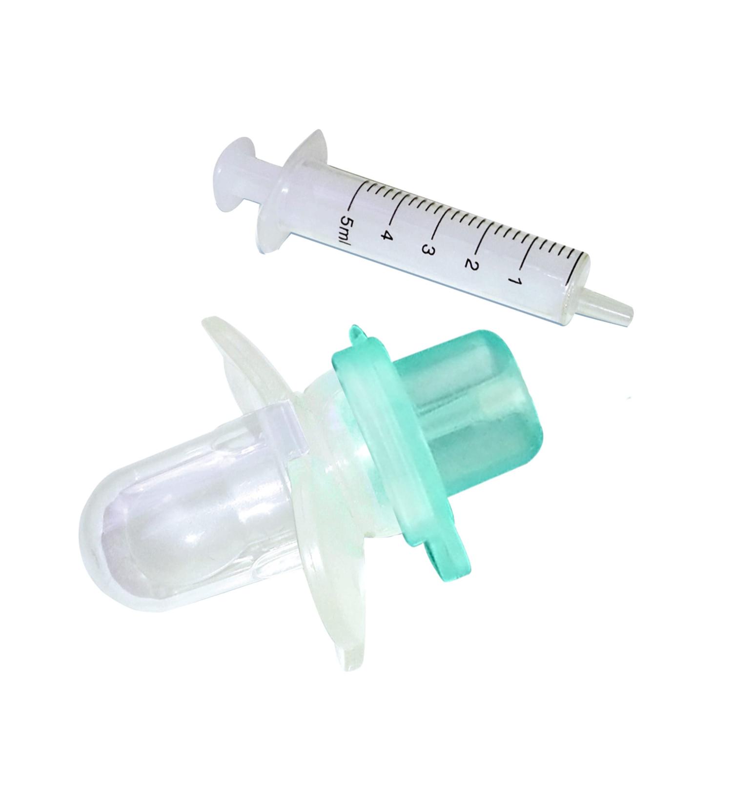 Buy dBb Remond Transparent Medication Pacifier - Safe & Easy Dose Delivery for Babies | International Shipping Available - Buy Online on GoSupps.com