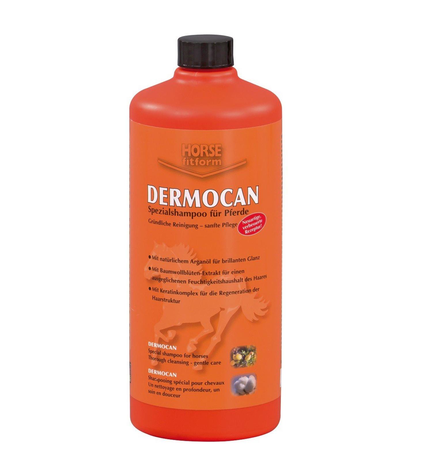 Pharmaka 32526 Dermocan Horse Shampoo 1 l 1 l (1 pack)