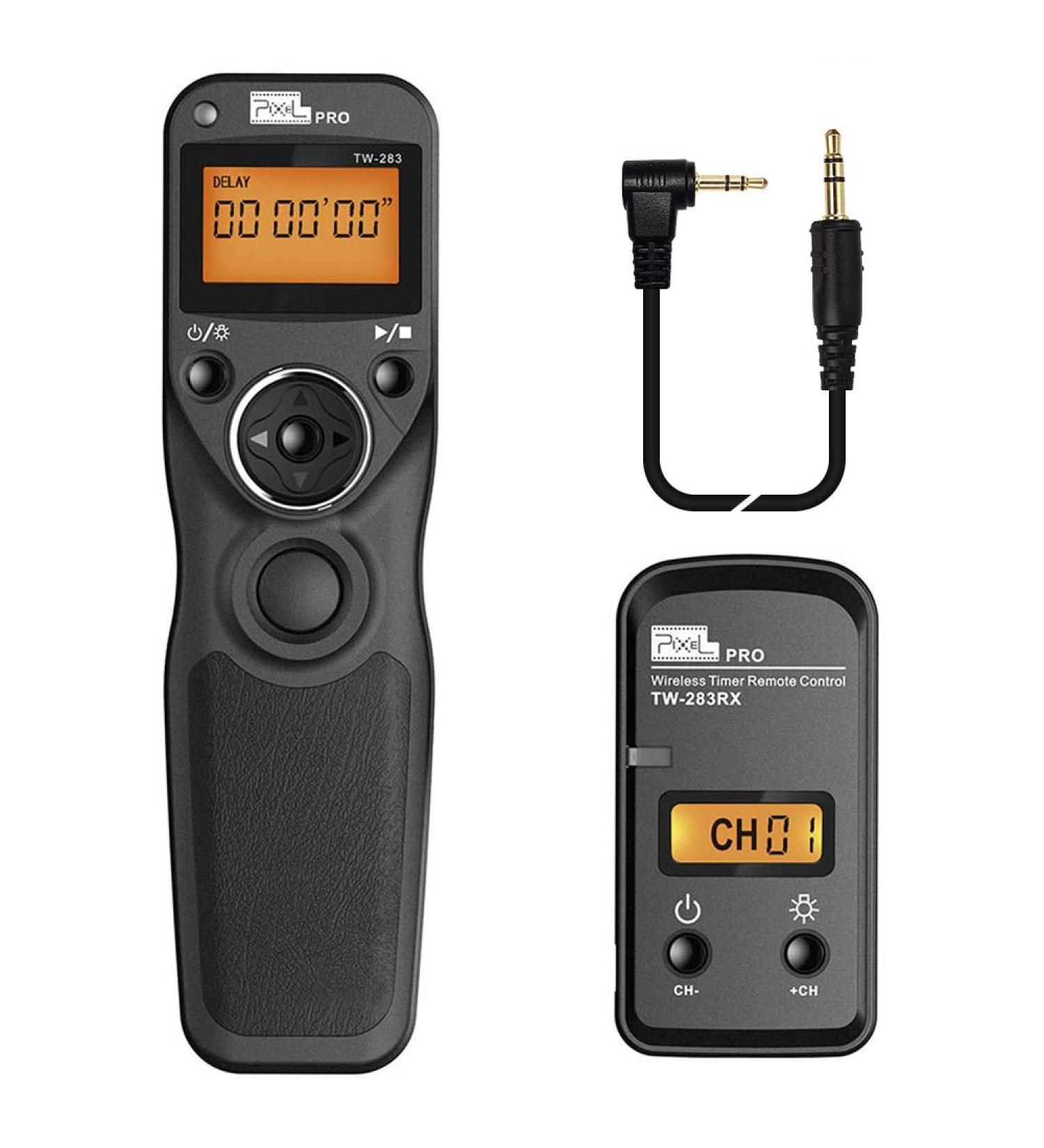 Pixel TW-283 E3 Wireless Shutter Release Cable Remote Control for Canon XT XTi XS XSi T1i T2i T3 T3i T4i T5 T5i T6i SL1 EOS1300D 60D 70D 80D | Compatible with Canon Cameras - Buy Online on GoSupps.com