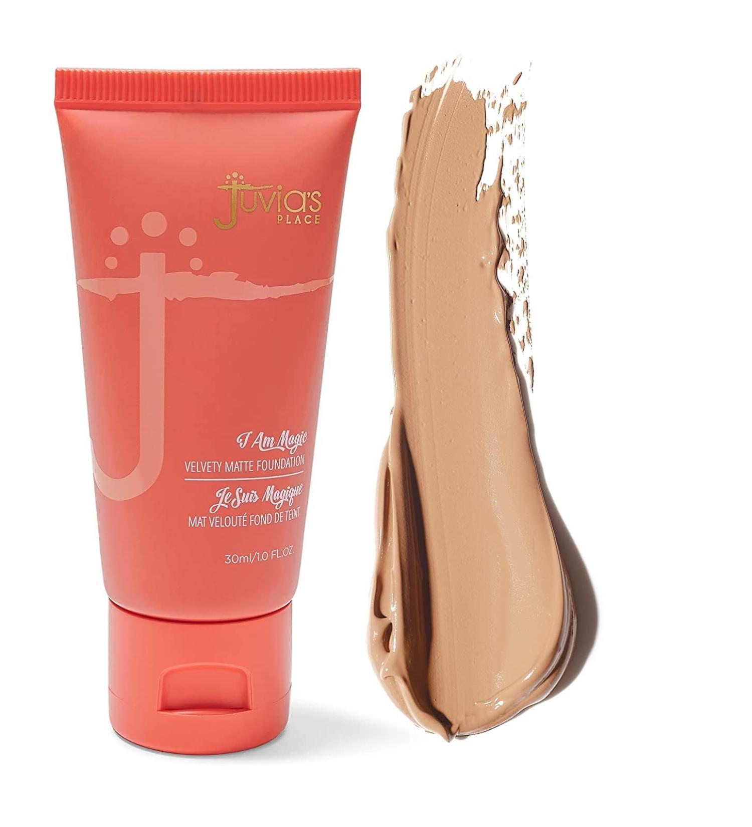 Juvia's Place I Am Magic Velvety Matte Liquid Foundation  Light Skin w/Neutral Warm Undertone  1.0 fl oz