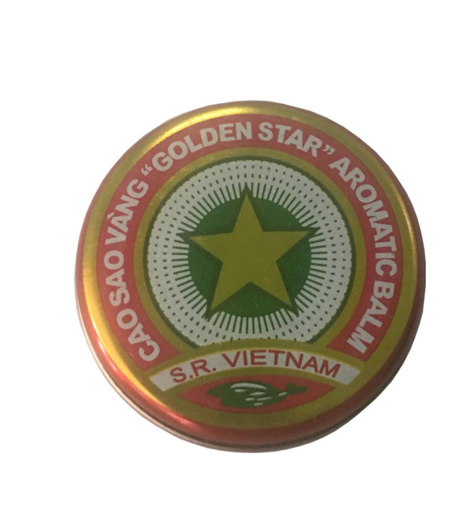 Golden Star Balm Big Size - 10g Aromatic Balsam from Vietnam | International Shipping Available - Buy Online on GoSupps.com