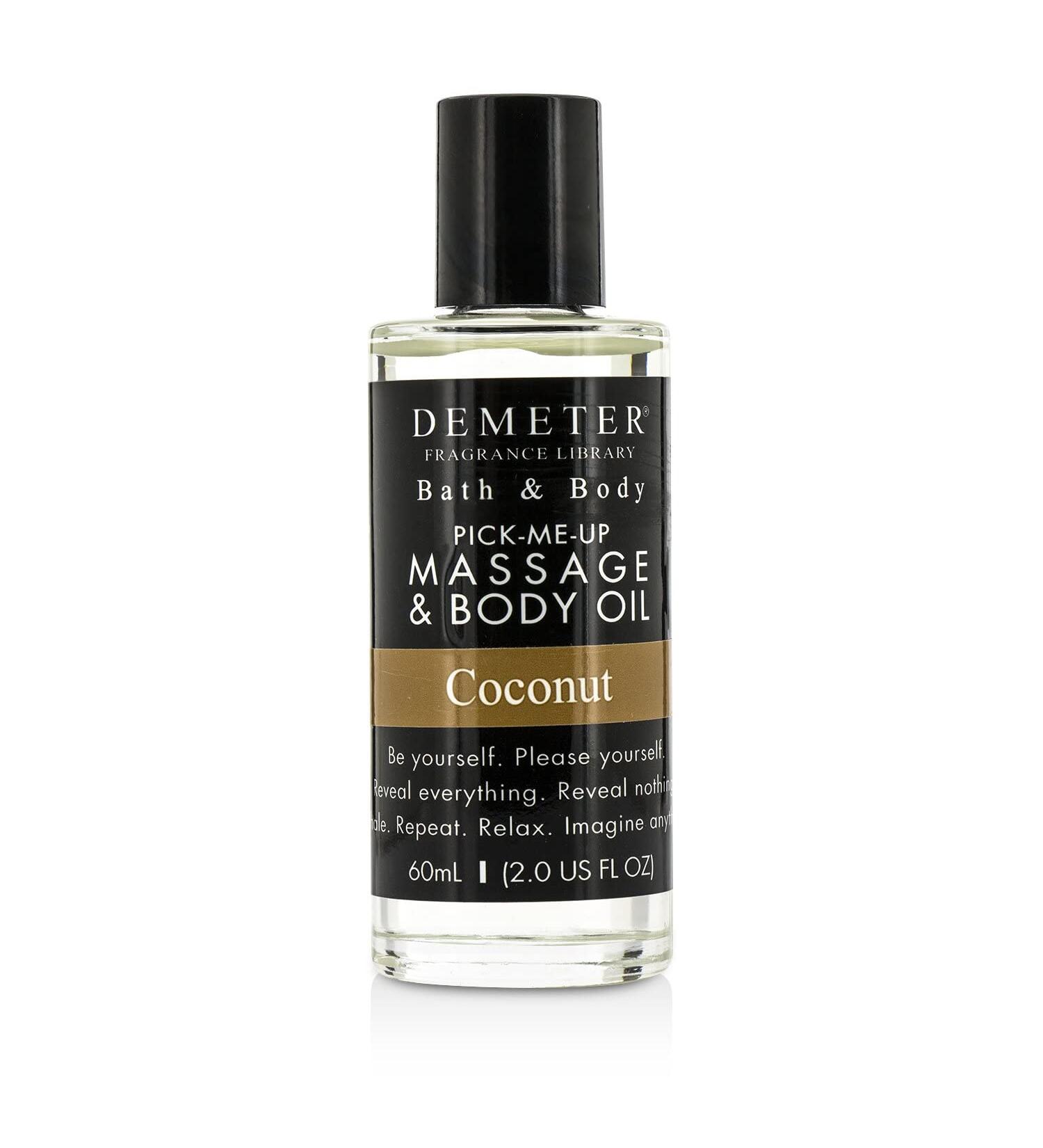 Buy Demeter Coconut Massage & Body Oil 60ml - Premium Quality Body Care for Soothing Massage | International Shipping Available - Buy Online on GoSupps.com
