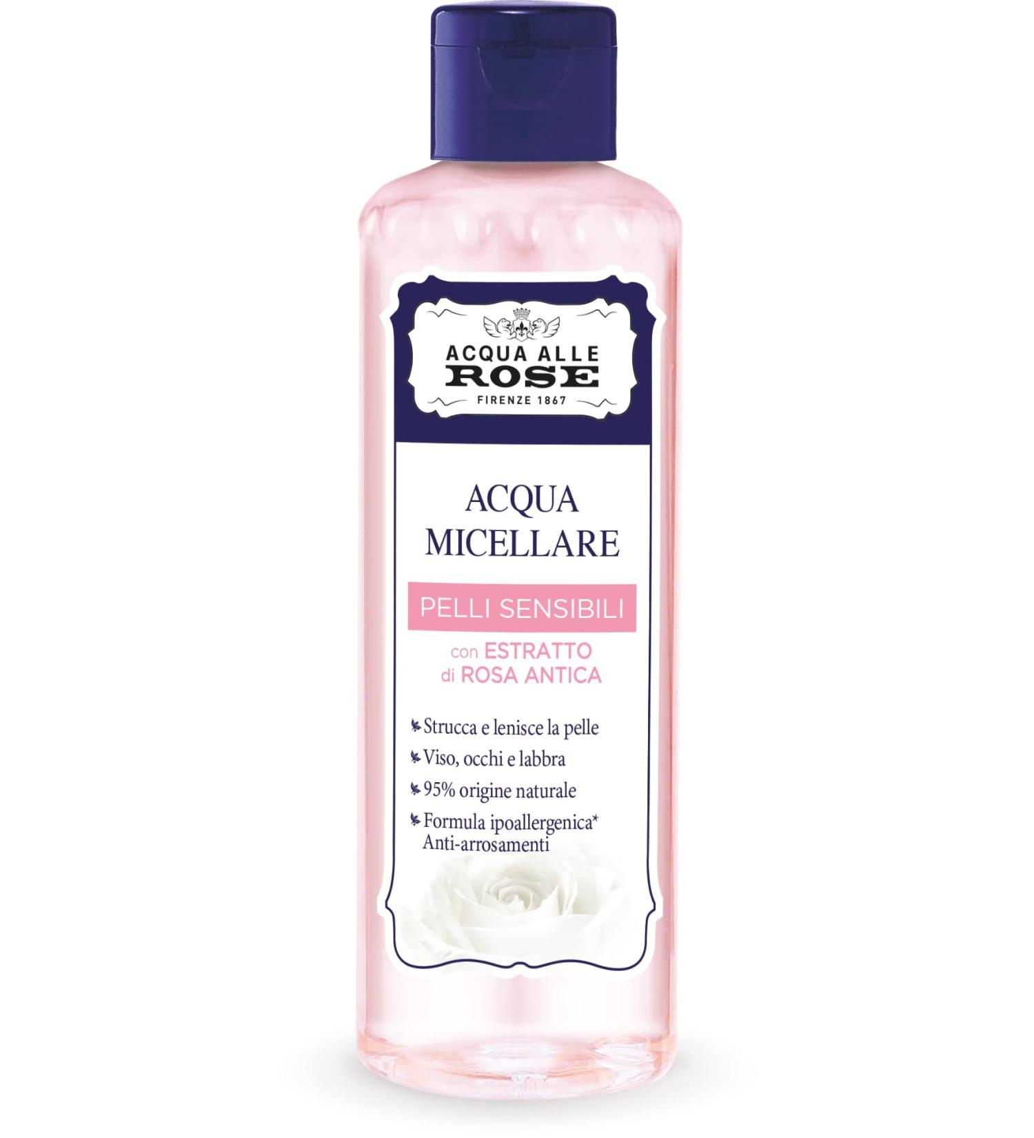 Acqua alle Rose Micellar Water for Sensitive Skin 200ml - Gentle Cleansing & Hydration | Buy Online - Buy Online on GoSupps.com