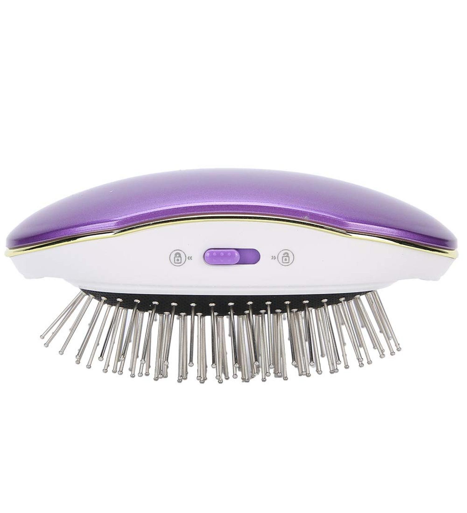 Professional Hair Dryer Brush - Electric Straightening & Curling Comb Fast Drying Ceramic Ionic Brush for Salon Quality at Home - Buy Online on GoSupps.com