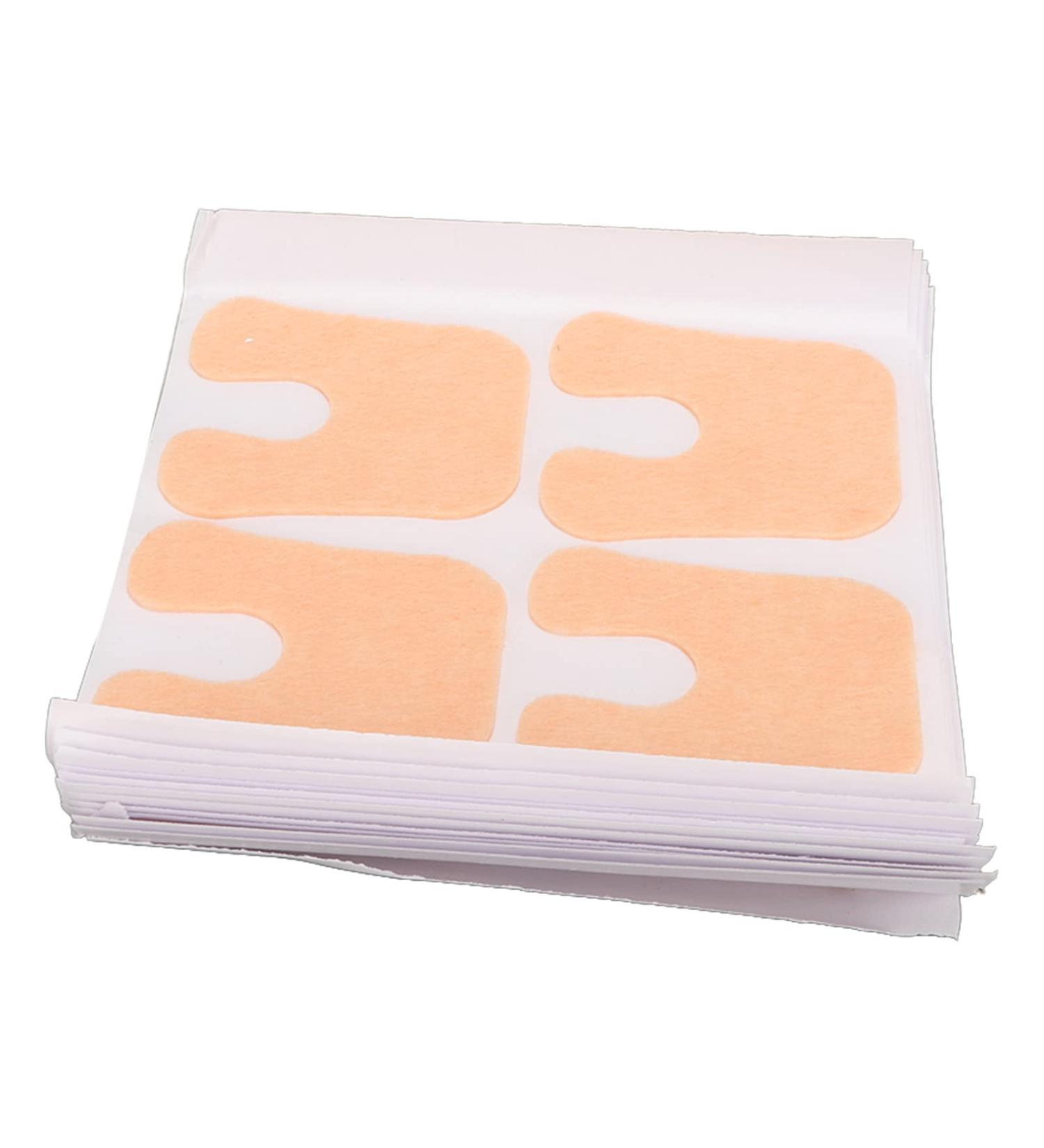 Jauarta 12 Sheets Felt Forefoot Cushions | Self-Adhesive U-Shaped Insoles for Pain Relief & Callus Prevention - Shop Internationally! - Buy Online on GoSupps.com