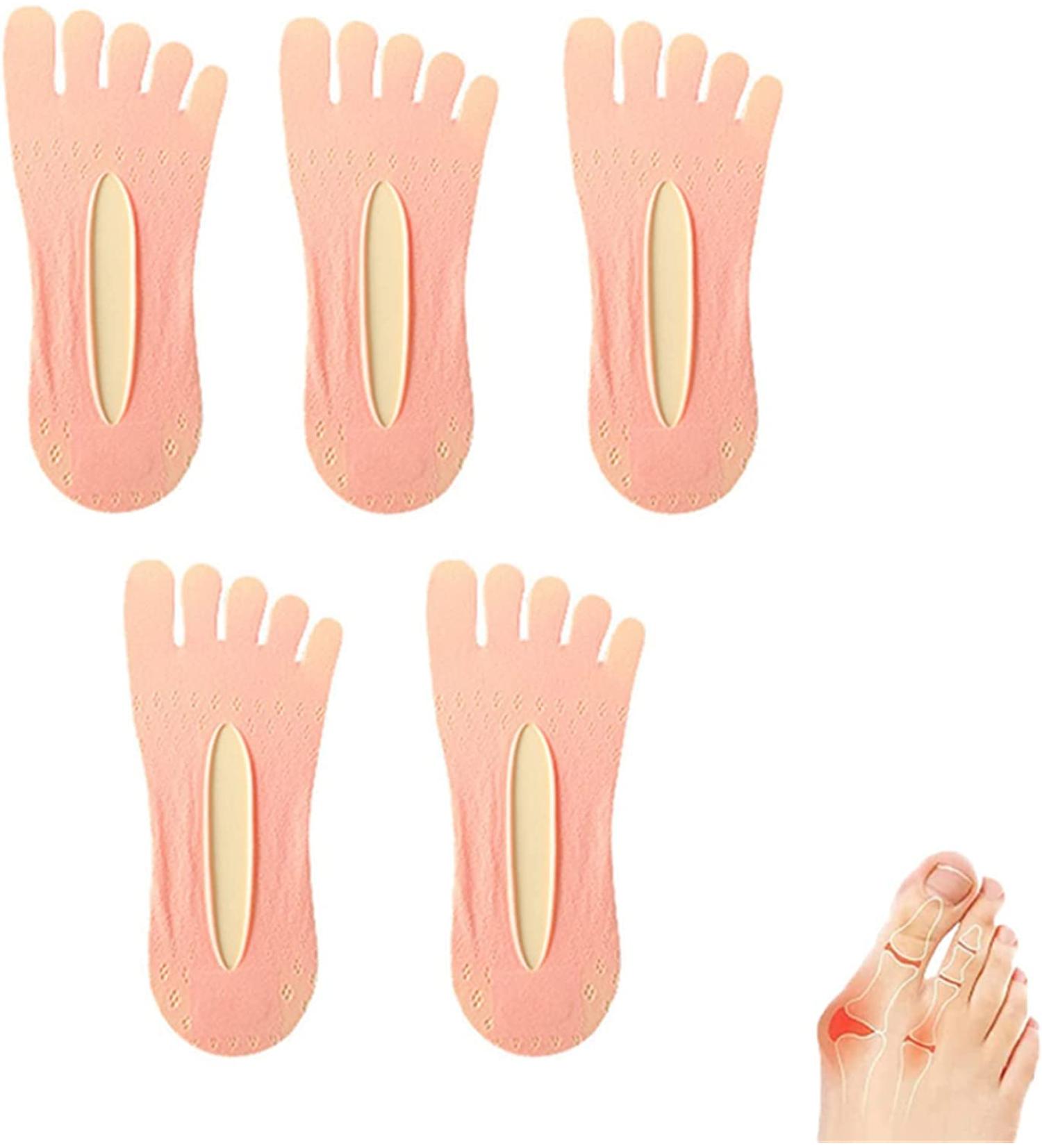 Sofeet Bunion Relief Socks - Anti-Bunions Health Orthoes, Pink Toe Alignment Socks (Pack of 5) - Buy Online on GoSupps.com