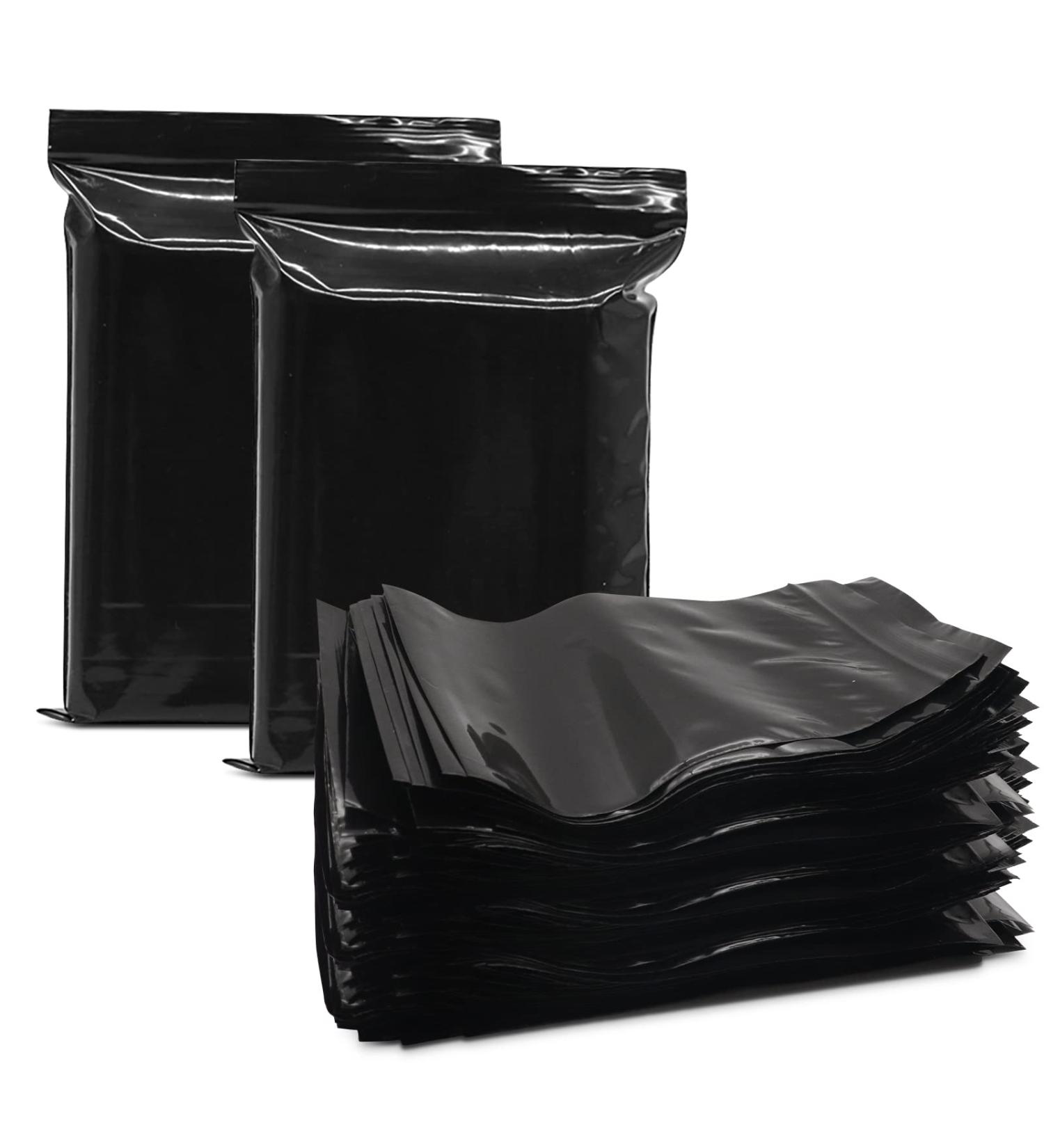 200PCs Feminine Black Opaque Sanitary Napkin Disposal Bags - Tampon & Pad Disposal Bags - Buy Online on GoSupps.com