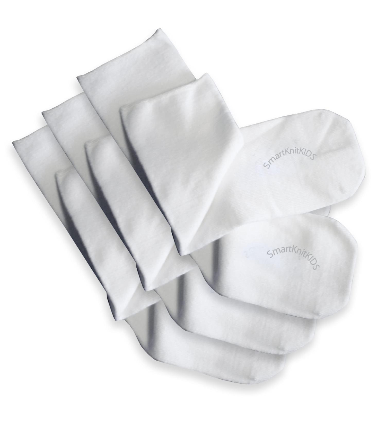 SmartKnitKIDS Seamless Sensory-Friendly Socks - 3 Pack Medium White - Buy Online on GoSupps.com