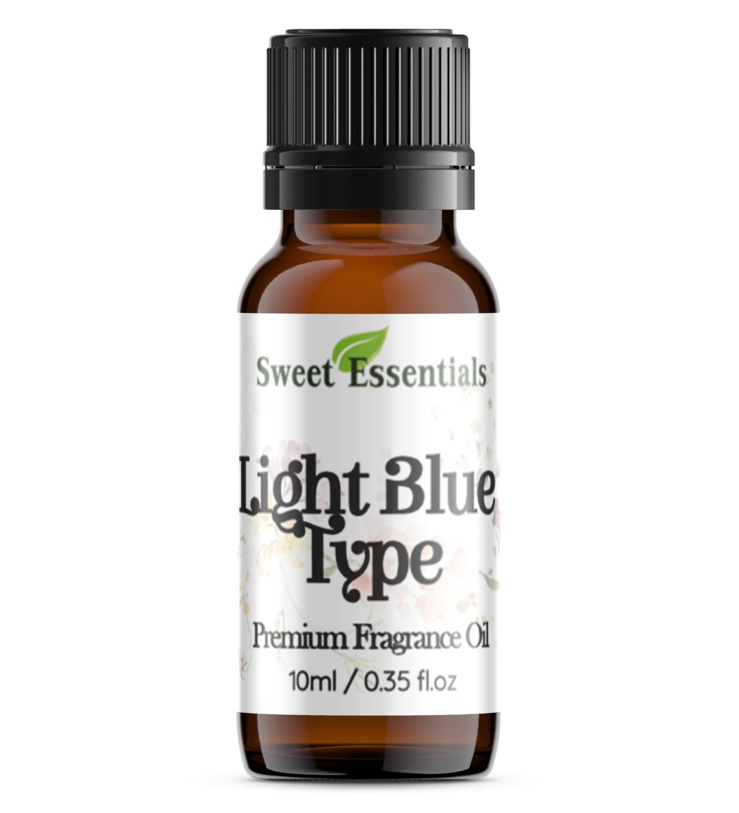 Light Blue Premium Fragrance Oil - 10ml | Aromatherapy Diffusers Crafts DIY Parfum & More | Sweet Essentials - Buy Online on GoSupps.com