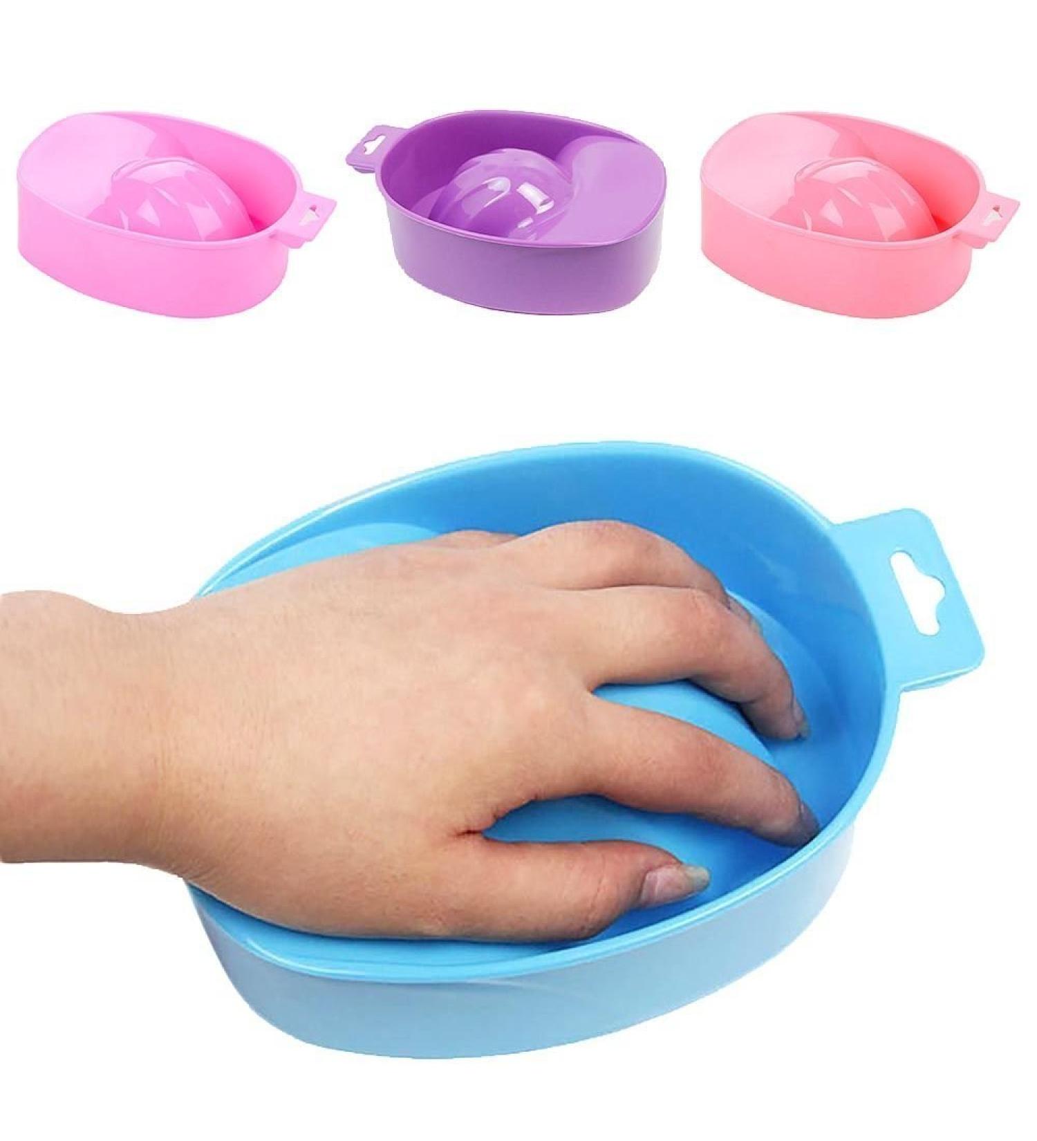 Nail SPA Bol eau chaude r sistant l'ac tone pour trempage des ongles - Couleur al atoire (Style 1) Stye 1 - Buy Online on GoSupps.com