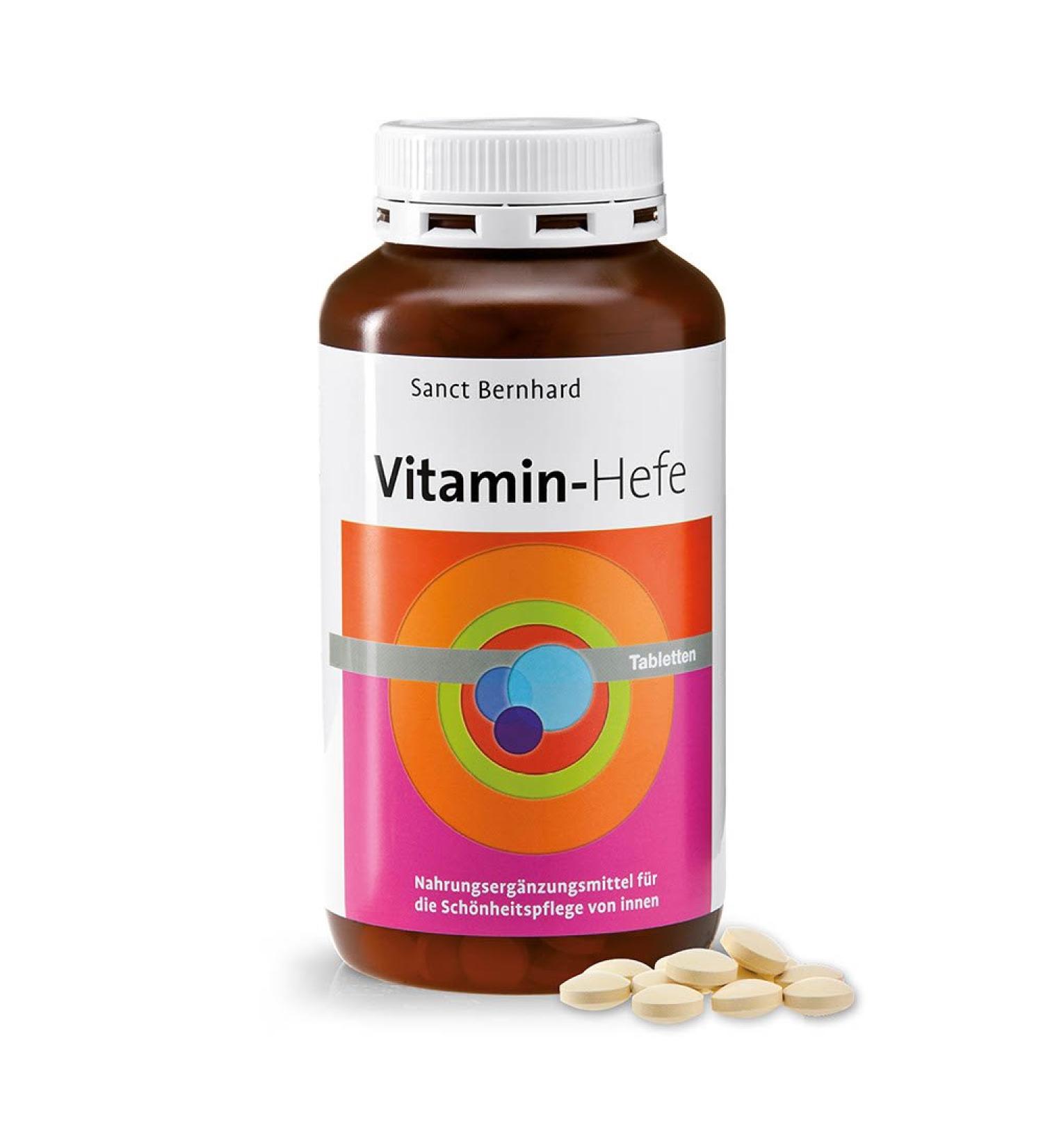 Sanct Bernhard Vitamin Yeast Capsules - 500 tablets 1 pack (1 x 271 g)