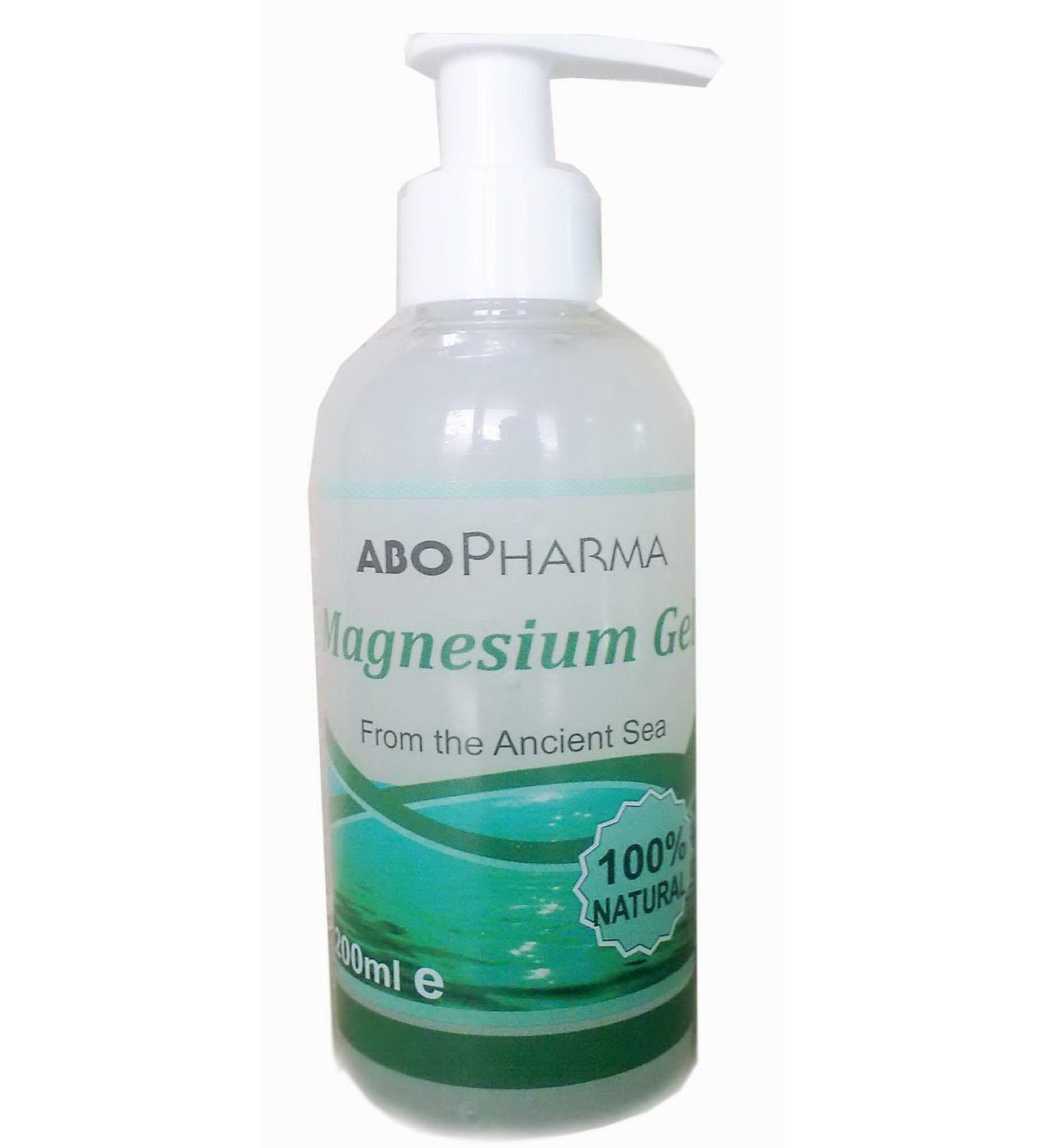 Magnesium Gel (for Topical Application) from the Ancient Sea - 100% Natural -- 200ml by Abo Pharma