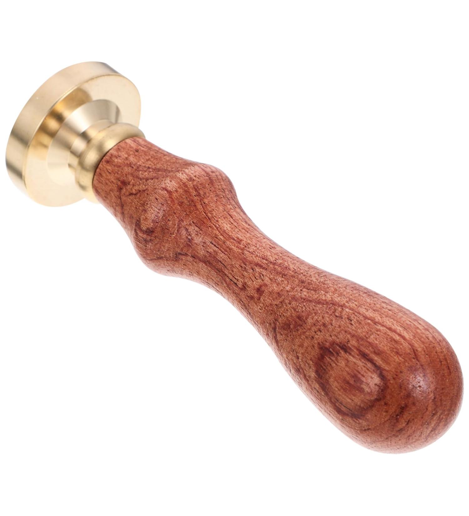 FOYTOKI 1pc Dispensing Plate Tool Invitation Envelopes Eye Shadow Seal Restoring Stamper Copper Copper Head 1 count (Pack of 1) Golden - Buy Online on GoSupps.com