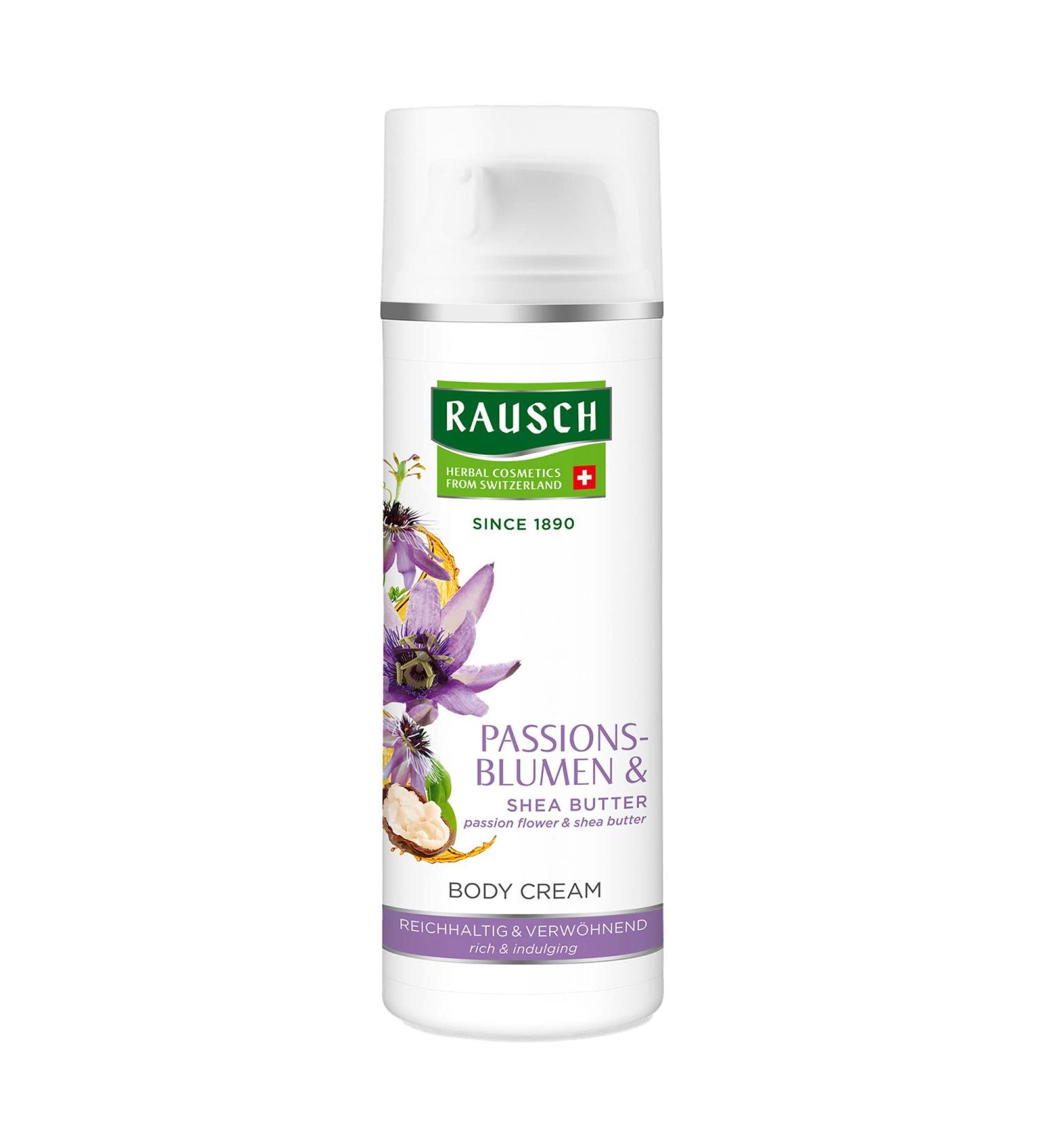 Rausch Passionflower Body Cream gives smooth and soft skin 1 pack (1 x 150 milliliters)