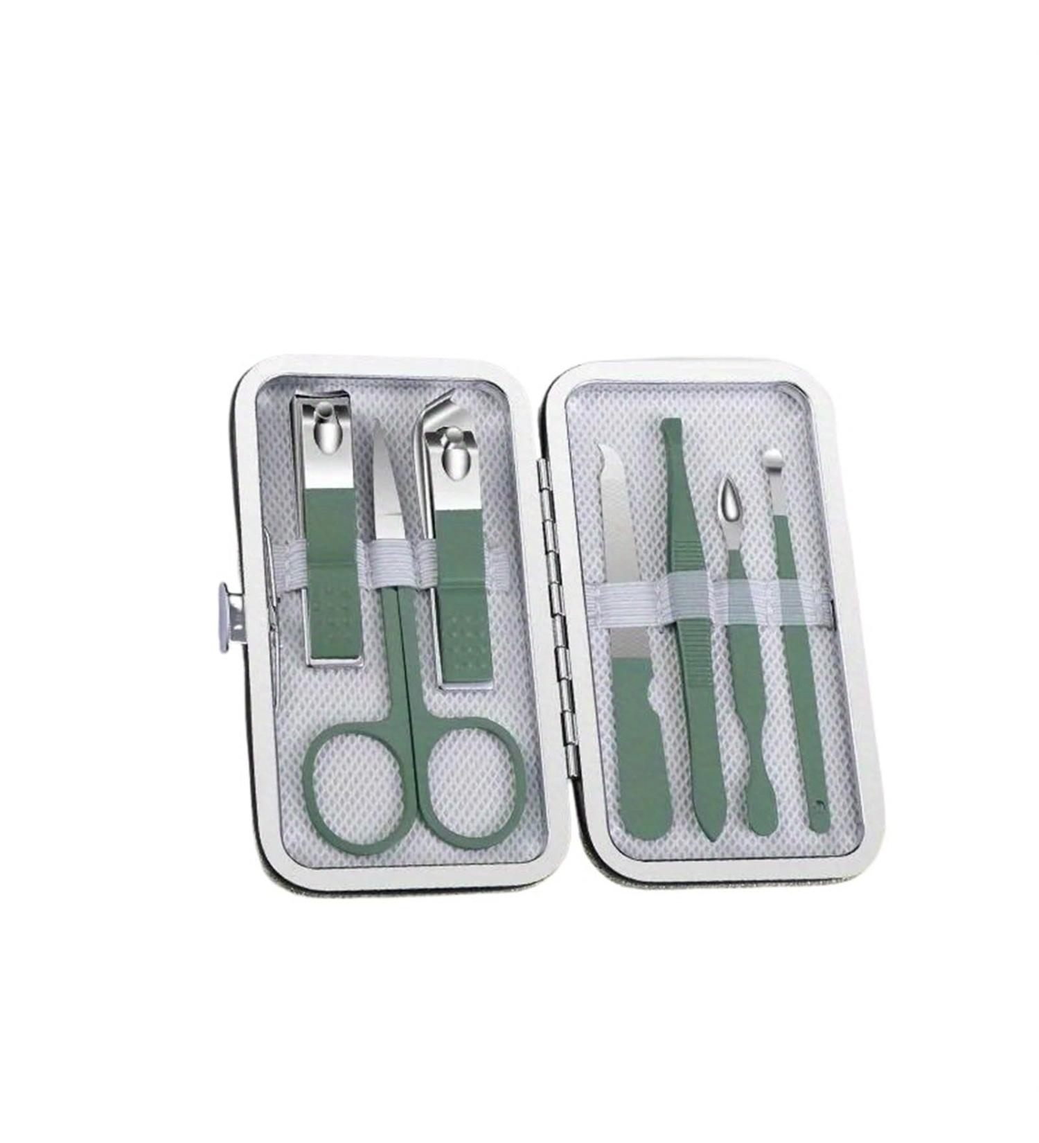 Premium Nail Clipper Set Multifunctional Nail Clipper Set Ear Scoop Manicure Set (Color : Green 7 Pieces) - Buy Online on GoSupps.com