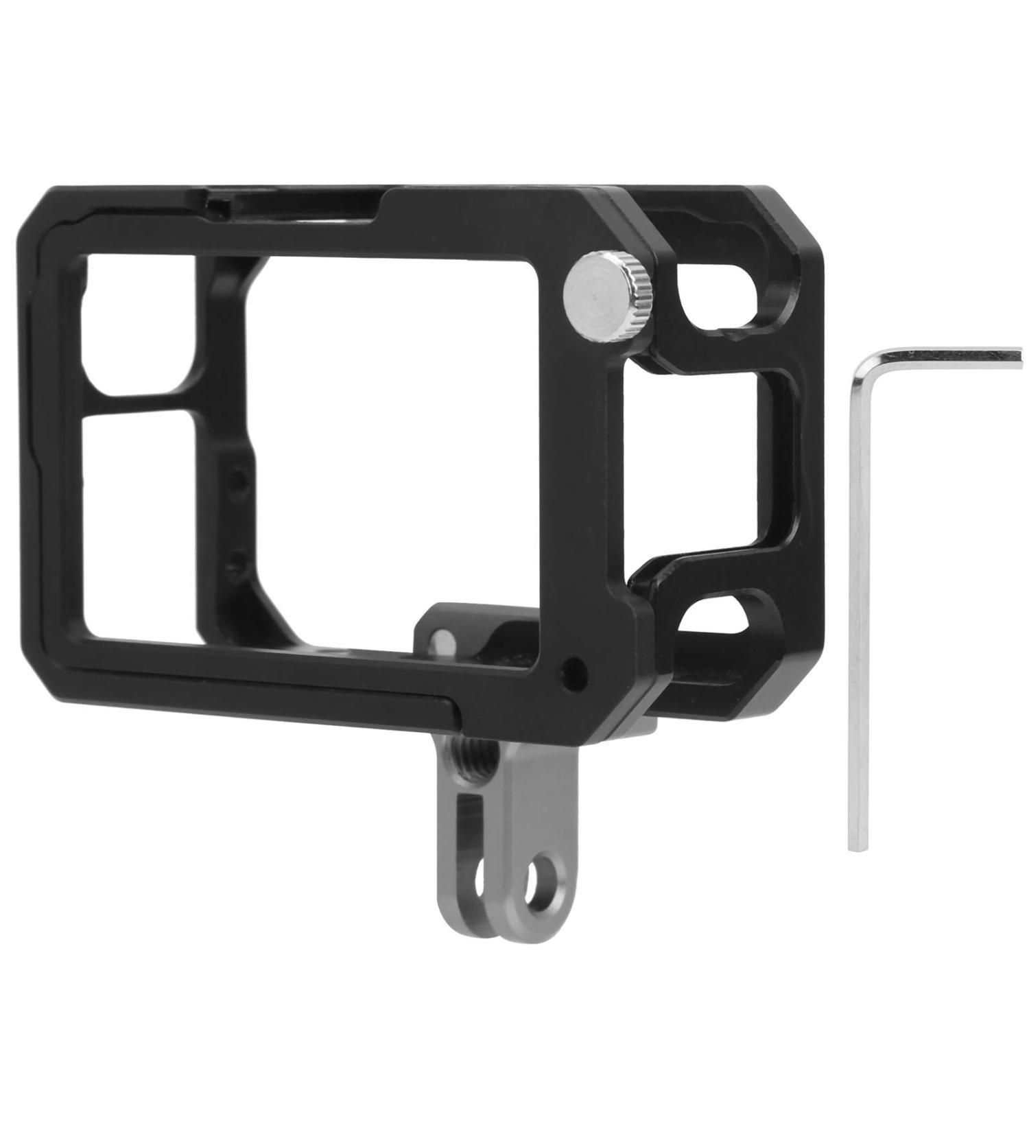 GoPro Housing Frame - Open Frame Case with Mini Wrench | Aluminum Alloy Protective Case for Action Cameras - International Shipping Available - Buy Online on GoSupps.com