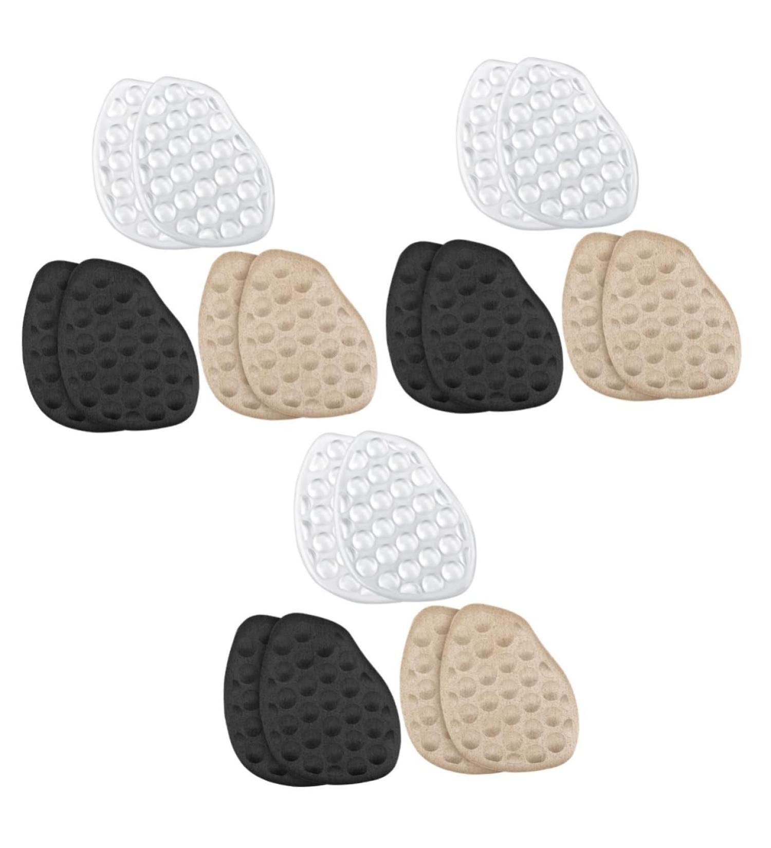 FRCOLOR High Heels Forefoot Pads - 9 Pairs Comfortable Toe Topper Socks & Cushioning for Dress Shoes - Buy Online on GoSupps.com