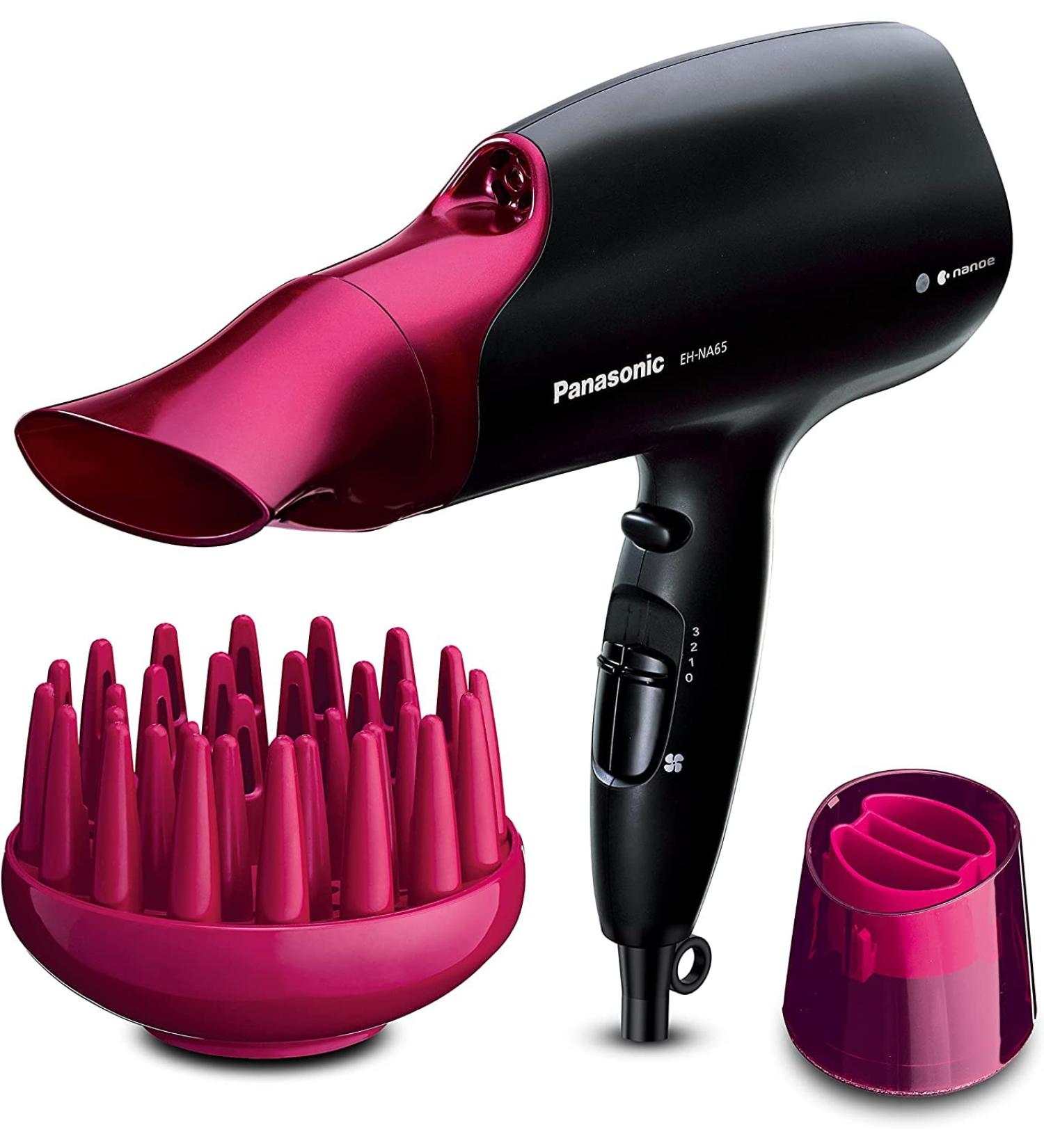 Panasonic EH-NA65 Nanoe Hair Dryer - Quick Dry & Styling Nozzle - Pink | Gifts for Women - Buy Online on GoSupps.com