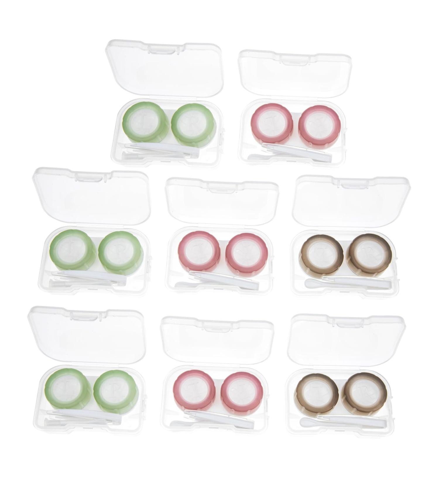 Buy Solustre 8-Pack Contact Lens Containers & Accessories | Travel Solutions for Men & Women - Buy Online on GoSupps.com