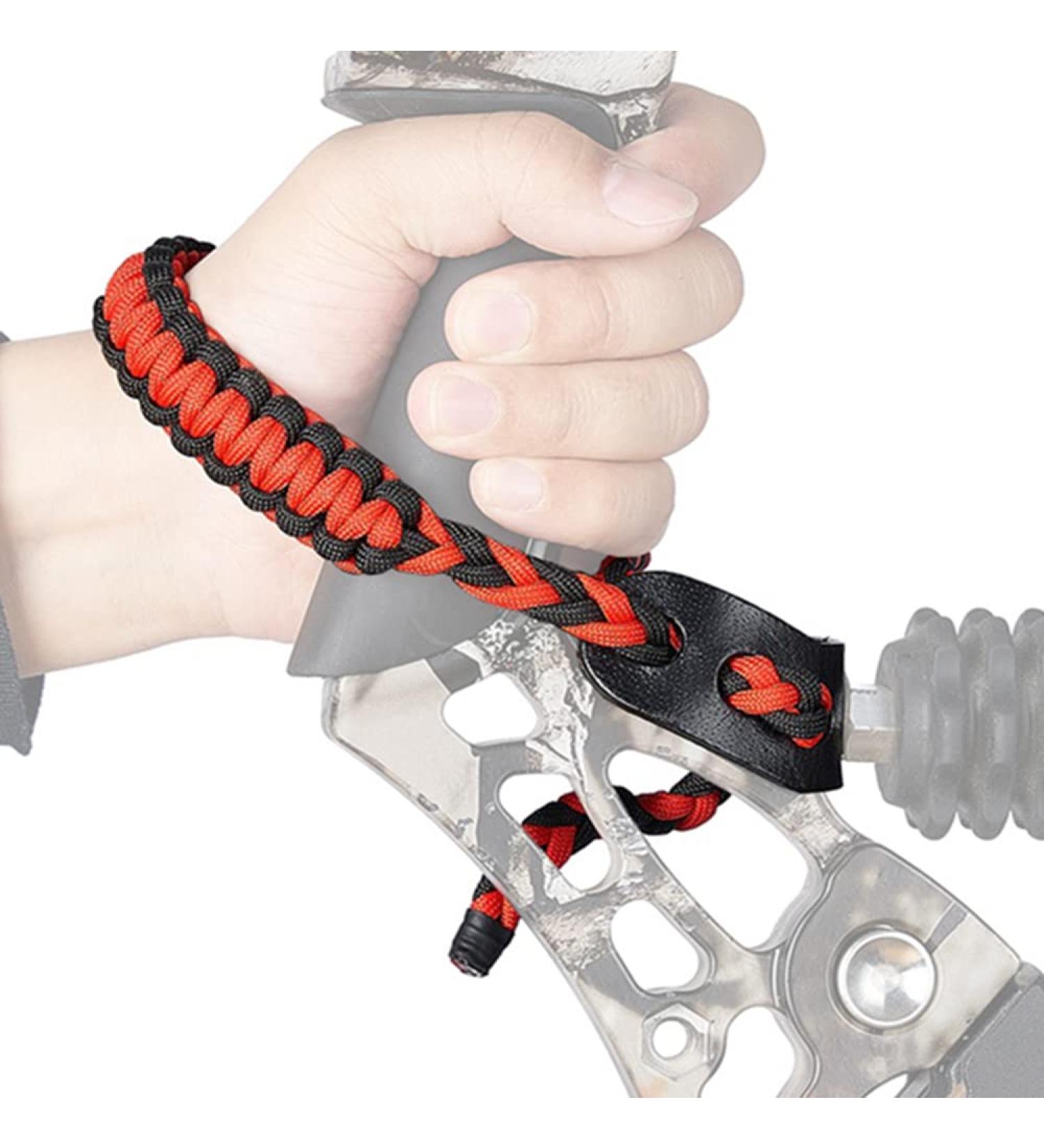 Huntingdoor Braided Archery Bow Wrist Sling with Metal Grommet - Compound Bow Hunting Sling for Shooting Practice - Buy Online on GoSupps.com