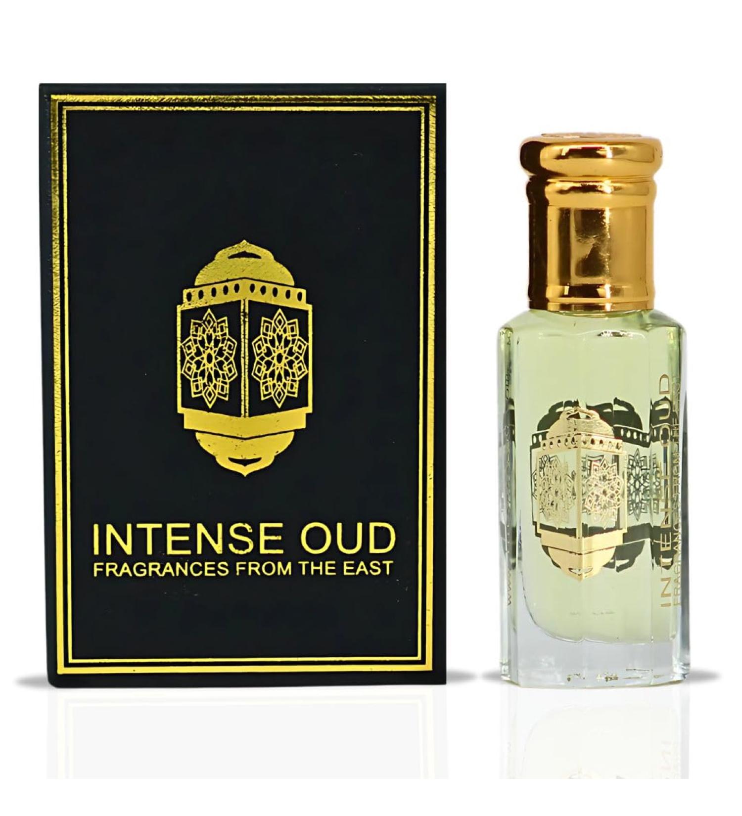 INTENSE OUD Emperor Perfume Oil 12ML (0.40 OZ) With Black Gift Box Refreshing Citrus Oceanic Sea Salt & Woody Musk. - Buy Online on GoSupps.com