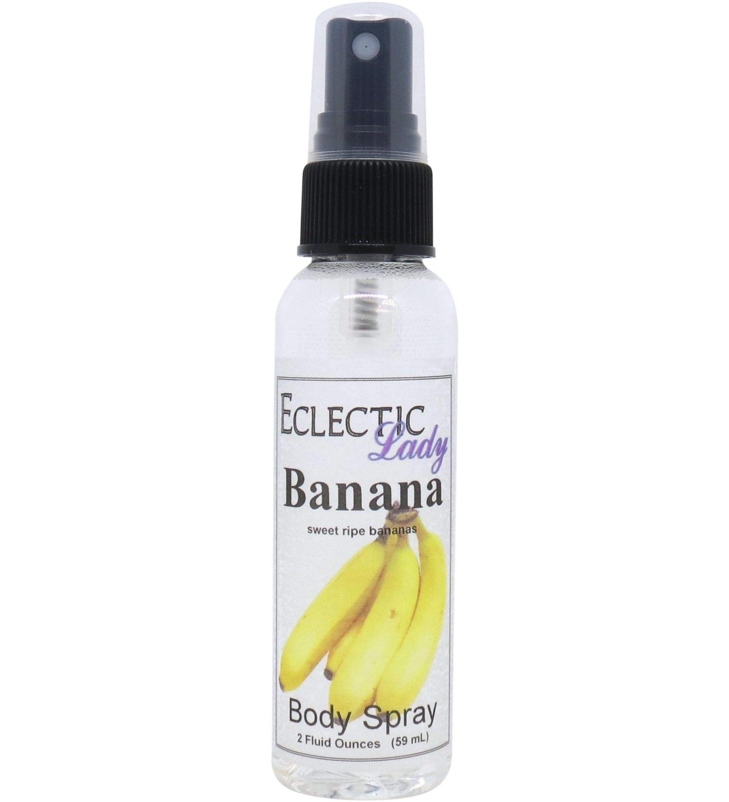Banana Body Spray 2 ounces Body Mist for Women with Clean Light & Gentle Fragrance Long Lasting Perfume with Comforting Scent for Men & Women Cologne with Soft Subtle Aroma For Daily Use Regular Strength 2 Fl Oz (Pack of 1) - Buy Online on GoSupps.com