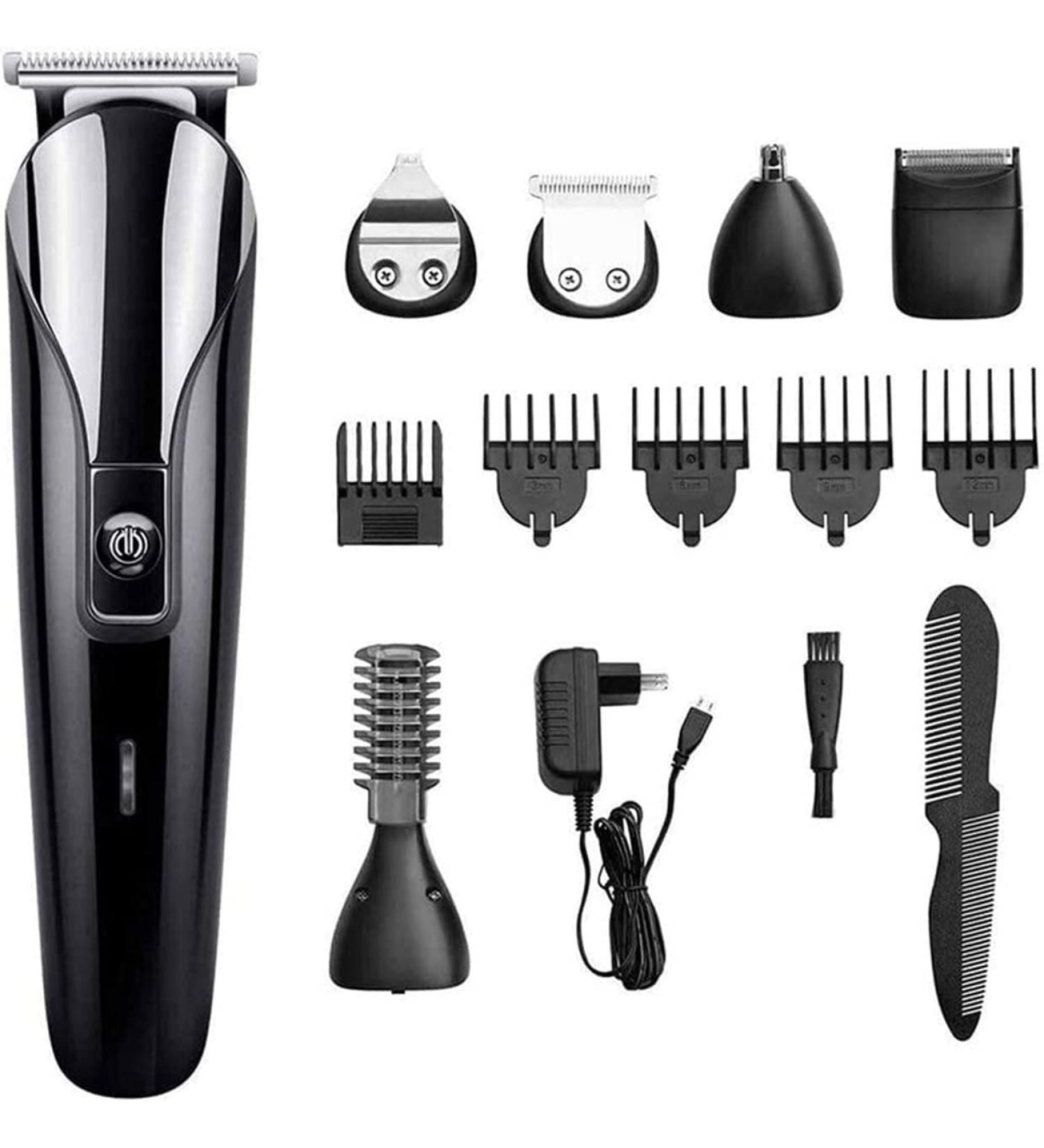 Buy Cordless Hair Clipper Kit - 13 Piece Hair Clippers for Men Women & Pets - Perfect for Home Barber Salons - Buy Online on GoSupps.com