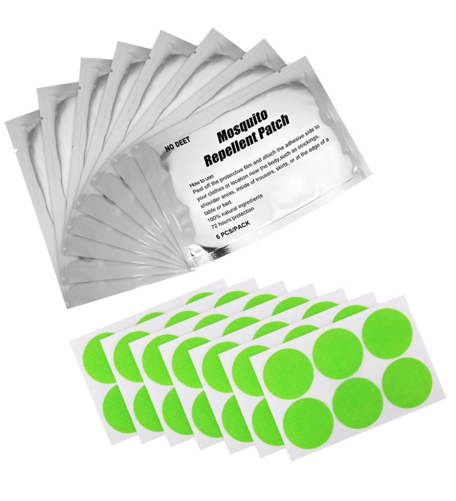 Golrisen Mosquito Repellent Patches with Lemongrass Essential Oils - 90 Pack for Kids & Adults - Buy Online on GoSupps.com