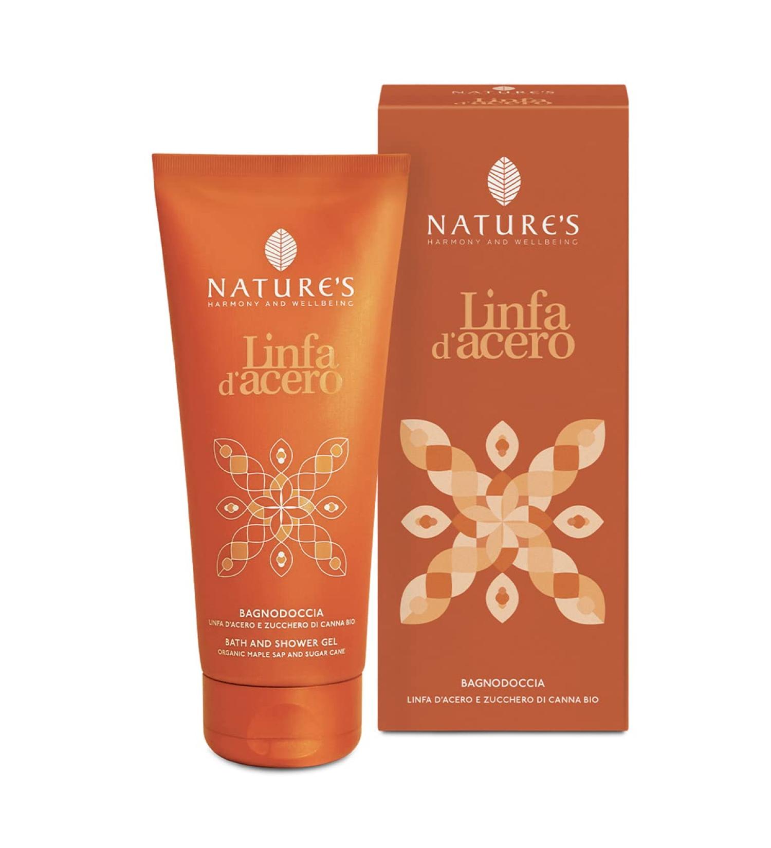 Nature's Maple Lymph Bath and Shower Gel 200 ml