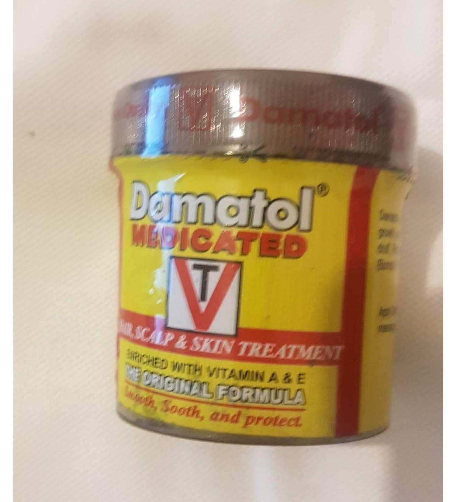 Damatol Medicated Original Formula Hair Scalp & Skin Treatment 55G