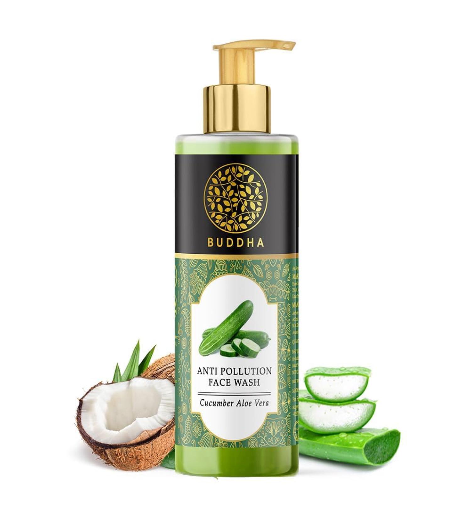 Natural Anti Pollution Face Wash - Ayurvedic & Chemical Free 150 ml | Best Facial Cleanser for Pollutants & Dirt - Buy Online on GoSupps.com