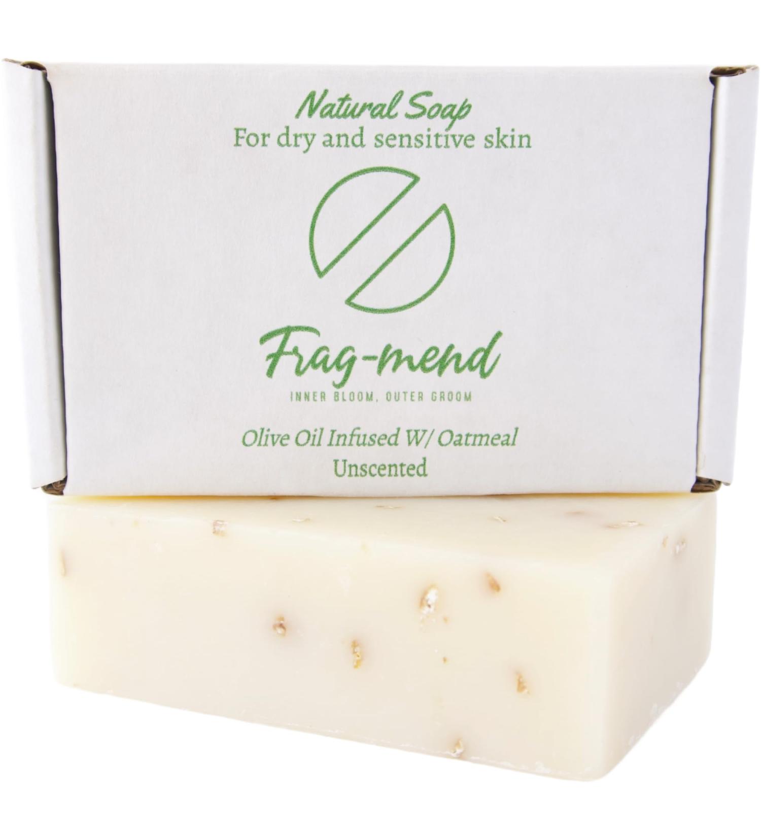 Natural Olive Oil Unscented Face & Body Soap Bar | Eco-Friendly eCommerce Worldwide Shipping - Buy Online on GoSupps.com