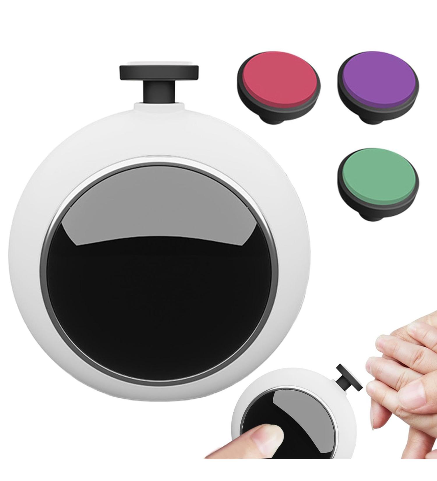 Baby Electric Nail Trimmer - Electric Toddler Nail Trimmer Filer | Portable Nail Grinder Nail Trimmer for Baby Nail Care Nail File Toes Fingernails Care Trim - Buy Online on GoSupps.com