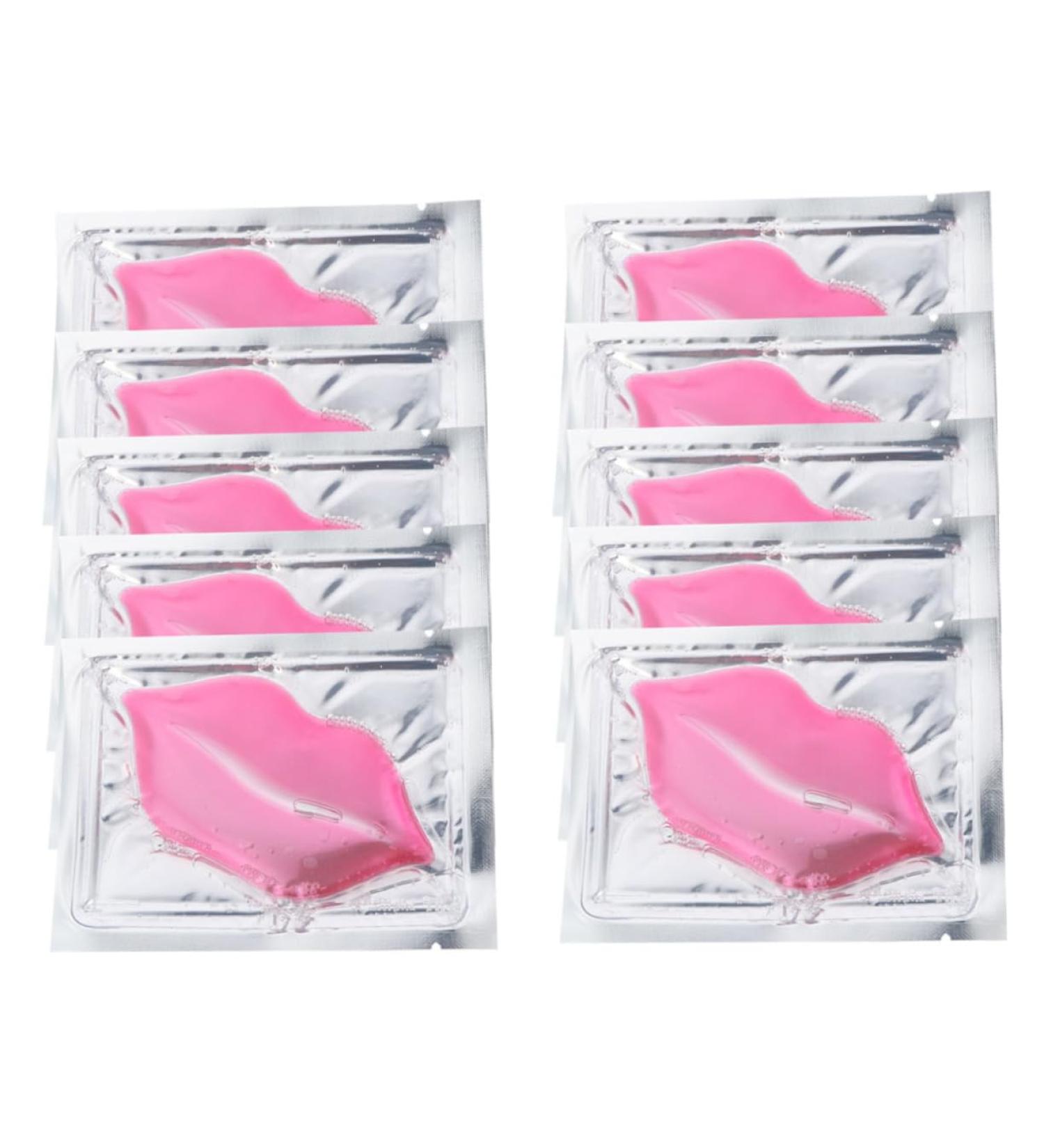Ipetboom 15pcs Collagen Lip Sleeping Mask Exfoliating Moisturizing Beauty Lip Mask Pad - Buy Online on GoSupps.com