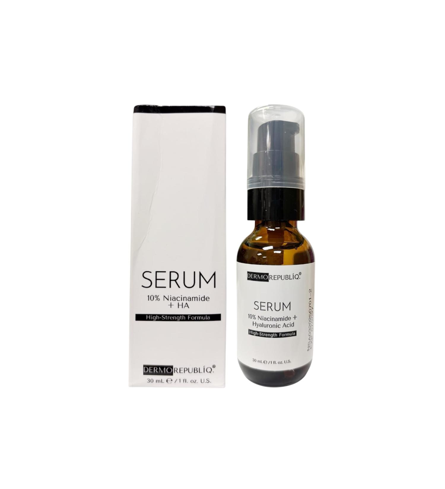 DERMO REPUBL Q Serum 10% Niacinamide + HA - Buy Online on GoSupps.com