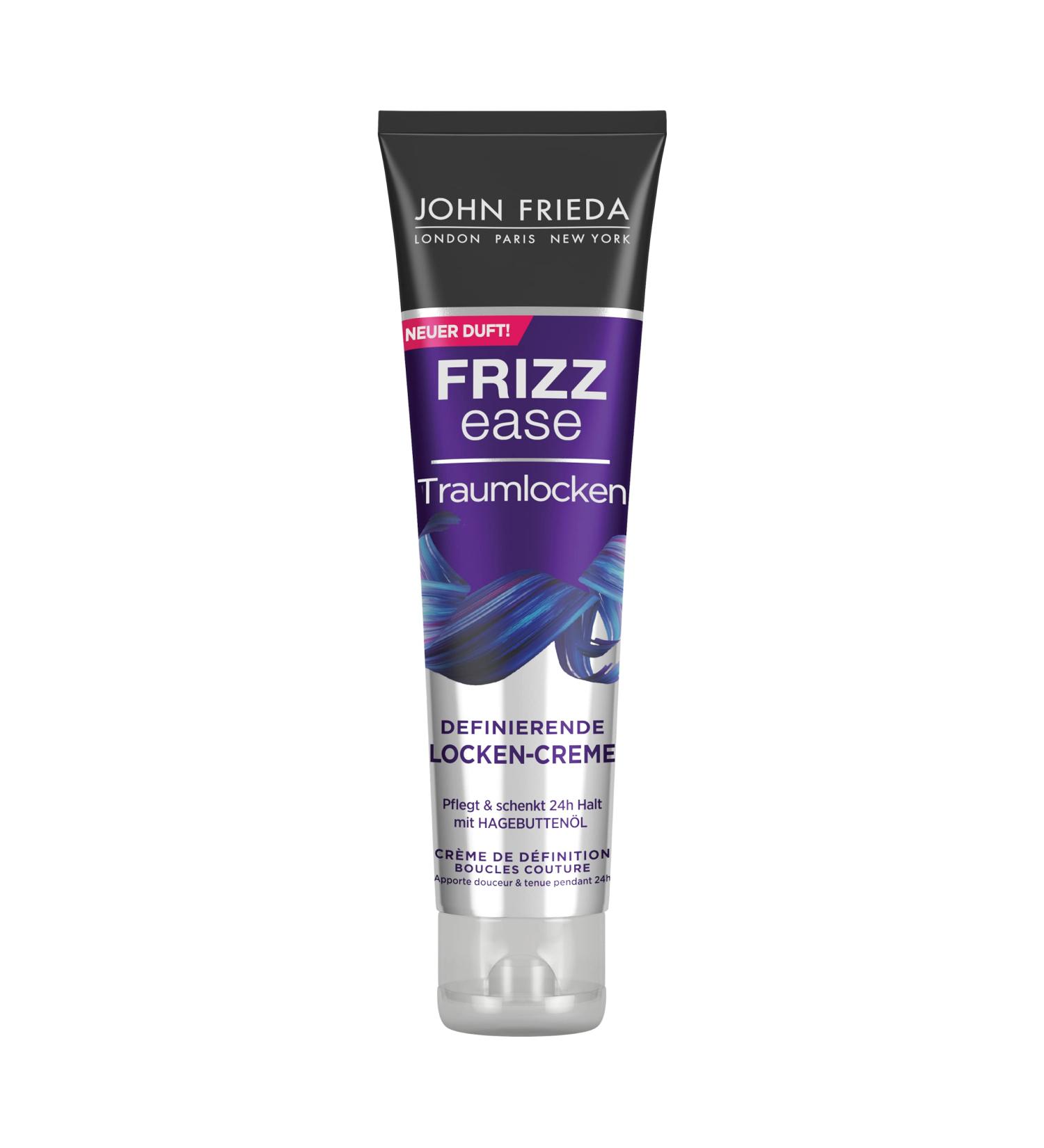 John Frieda Defining Curls Cream - Frizz Ease Dream Coloring Series - 150ml Rosehip Oil Flexible Defined Curls International Shipping - Buy Online on GoSupps.com
