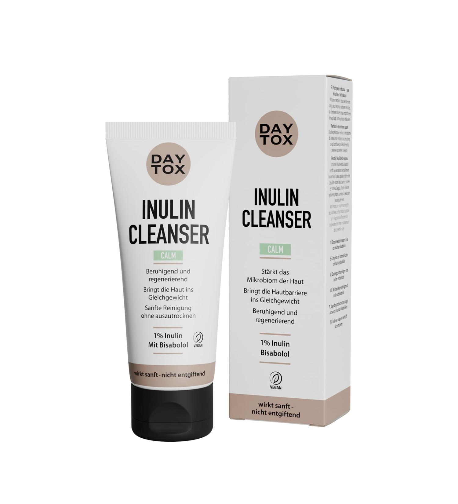 Inulin Cleanser - Gentle Balm for Dry & Sensitive Skin - Prebiotic Inulin 1% - Daytox 125ml - Made in Germany - Buy Online on GoSupps.com